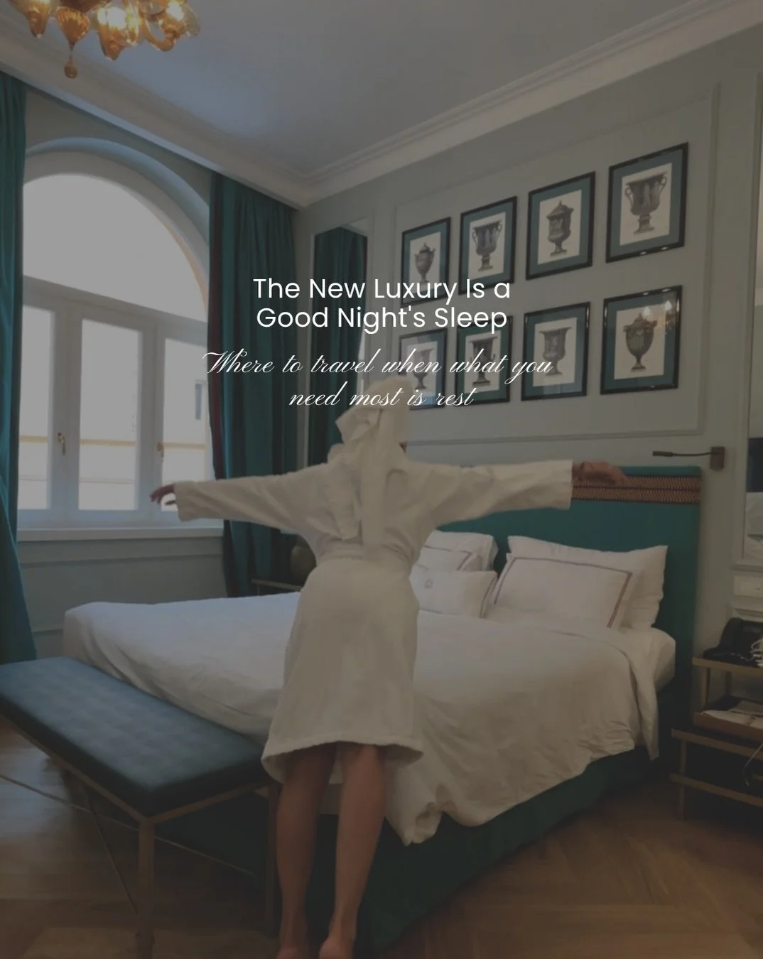 Sleep has quietly become the most sought-after luxury in travel. 💭

I have gathered here hotels around the world that treat rest with real seriousness, from medical sleep studies in Spain to island programs in the Seychelles and beds you can warm or