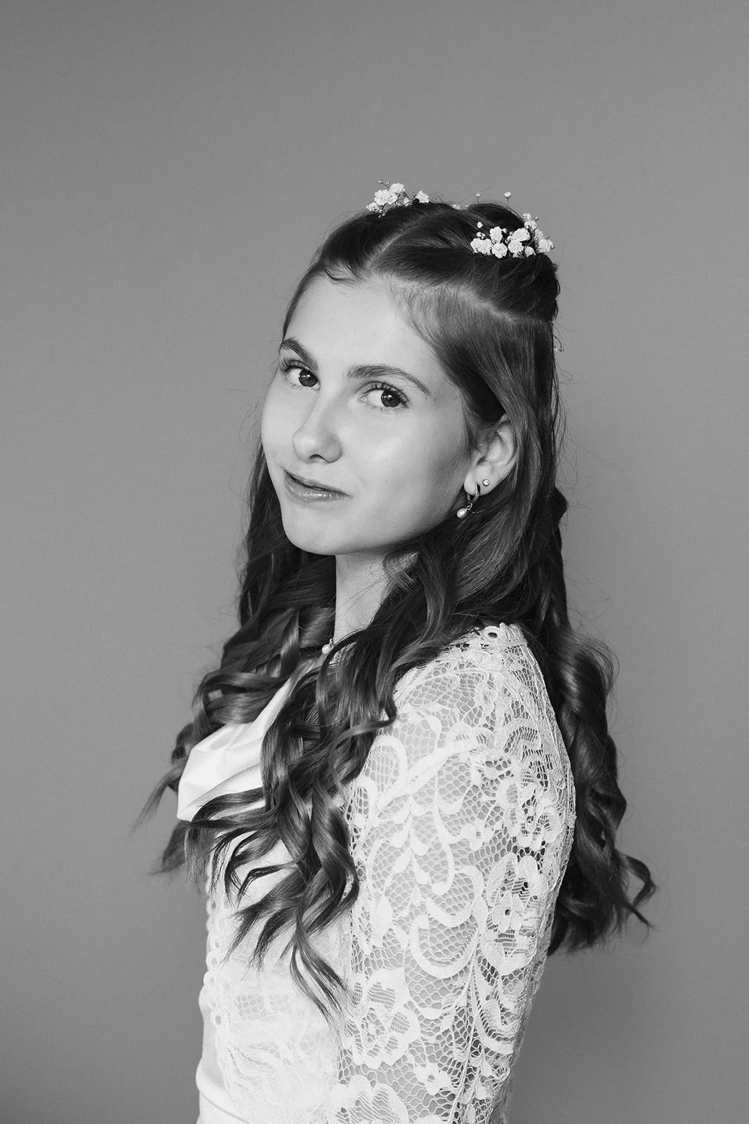 Fermingarmyndataka í stúdíóstíl tekin í heimahúsi