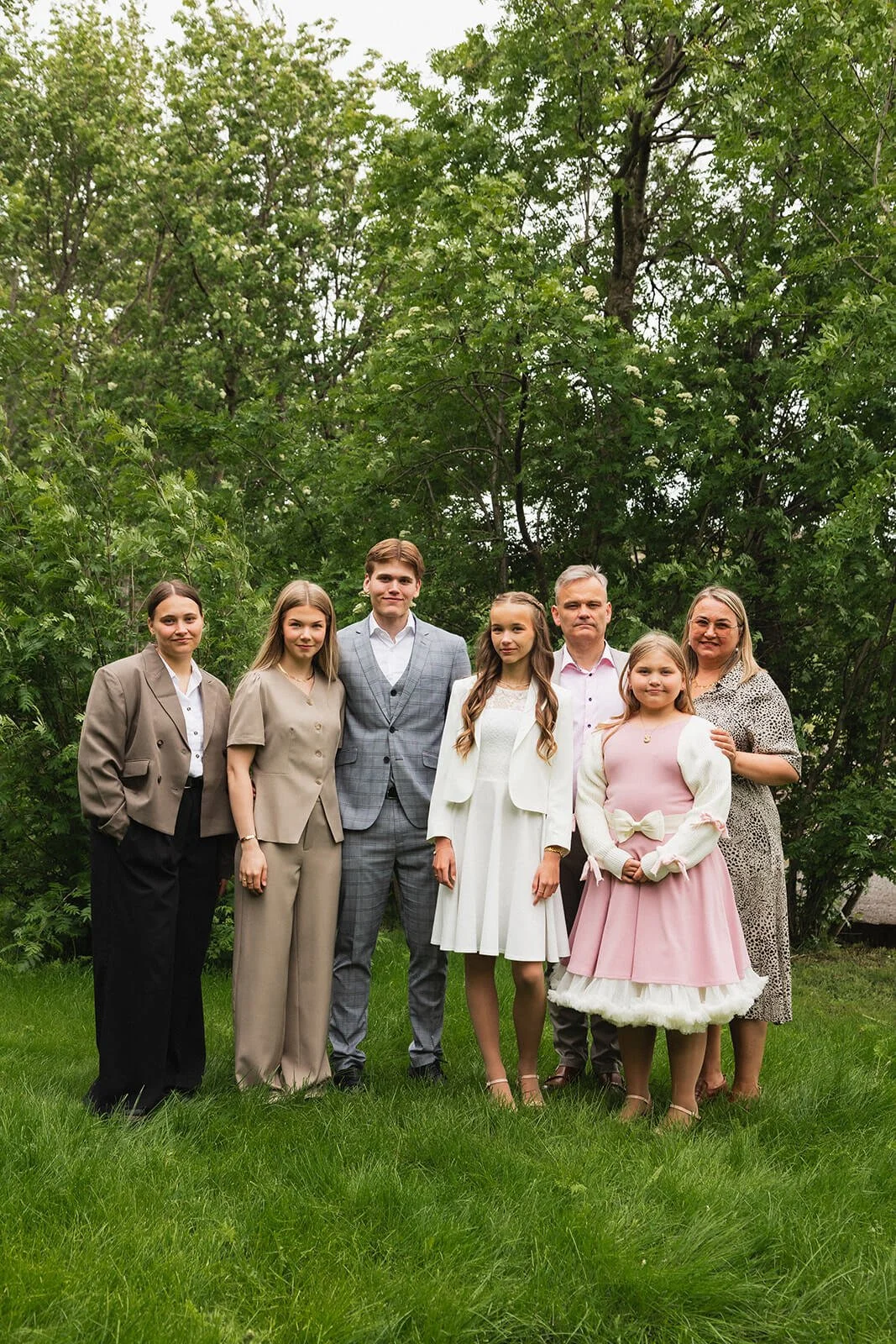 Fermingarmyndataka í íslenskri náttúru með fjölskyldunni