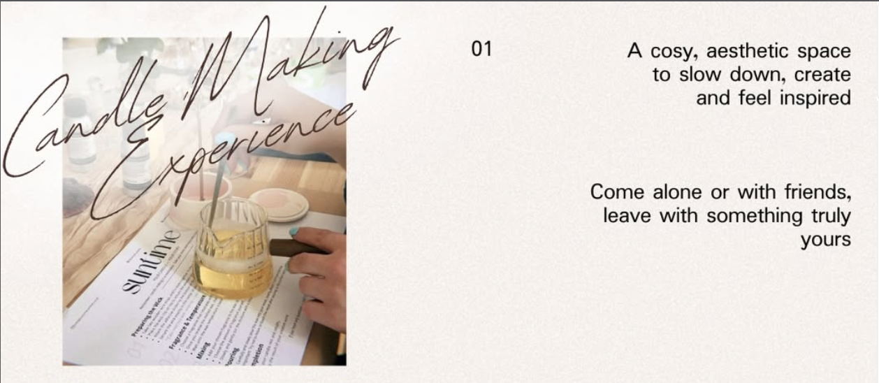 Aesthetic Candle Making Workshop
