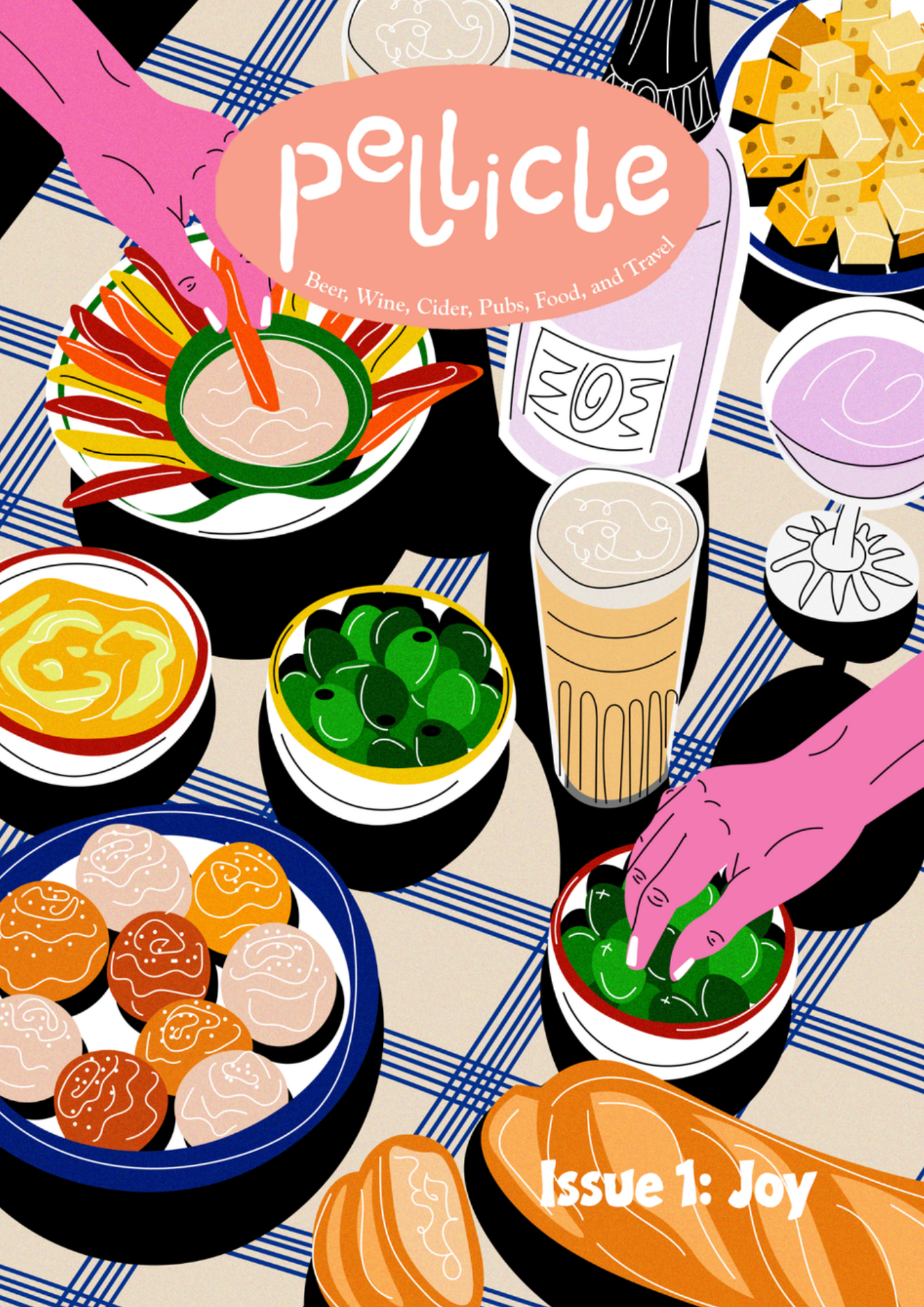 Editorial cover illustration for Pellicle Magazine by Azra Hirji
