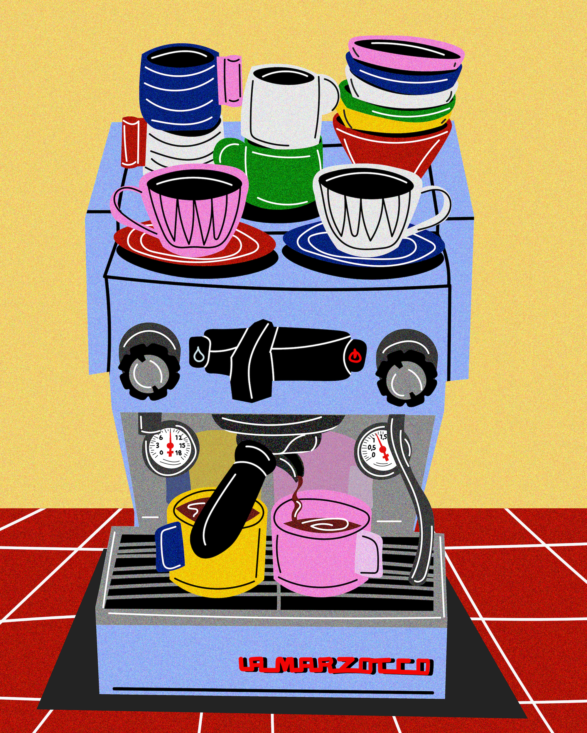 la marzocco illustration by azra hirji