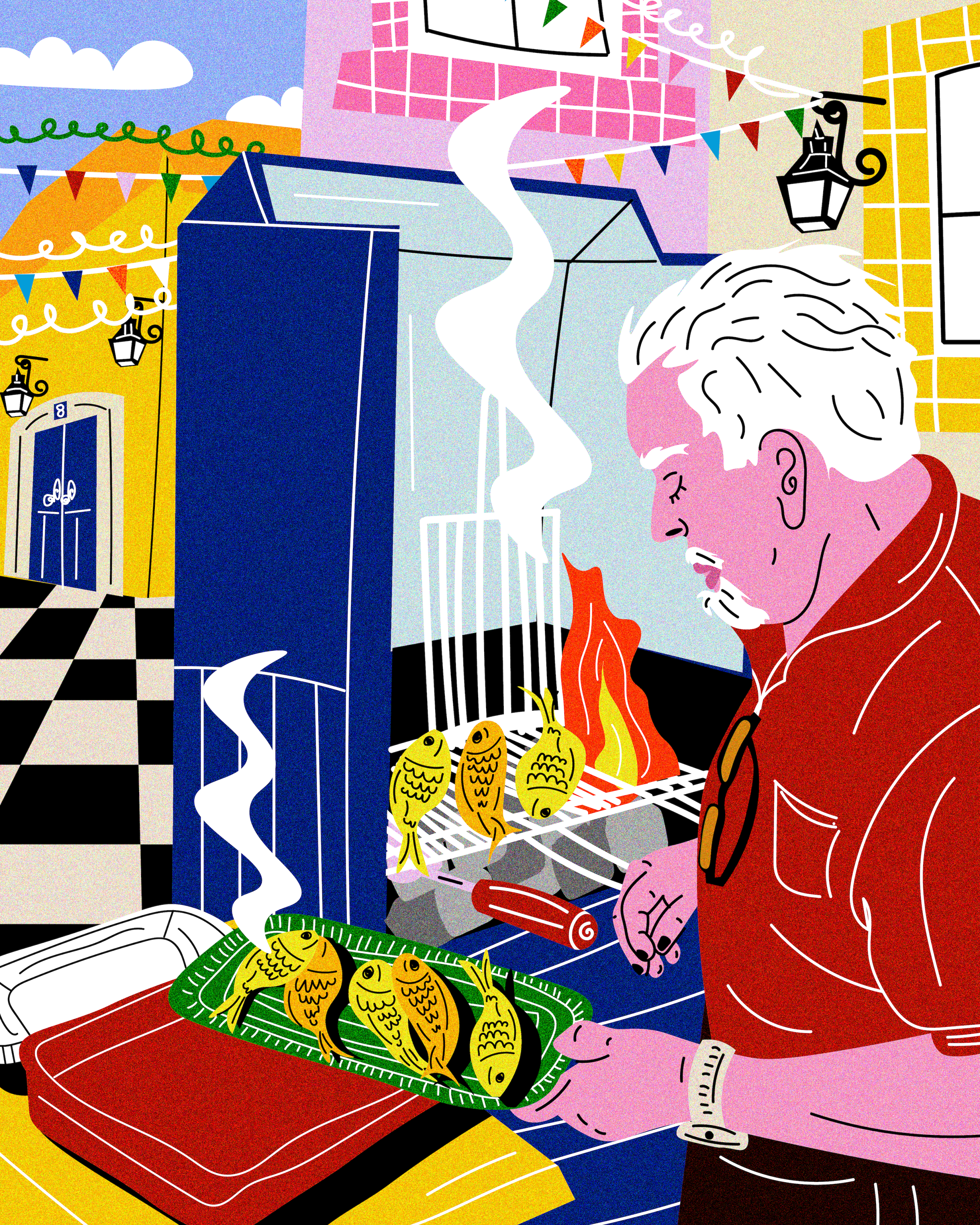 lisbon illustration