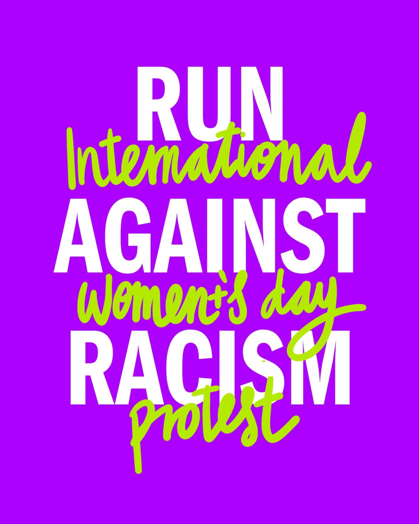 LAUT. GEGEN. RASSISMUS.

🏃&zwj;♀️ Sei dabei! Am 7. M&auml;rz widmen wir unseren Protest zum Internationalen feministischen Kampftag marginalisierten Gruppen: denjenigen, die mit Rassismus, Diskriminierung und Gefahr konfrontiert sind. 

Wir rufen di