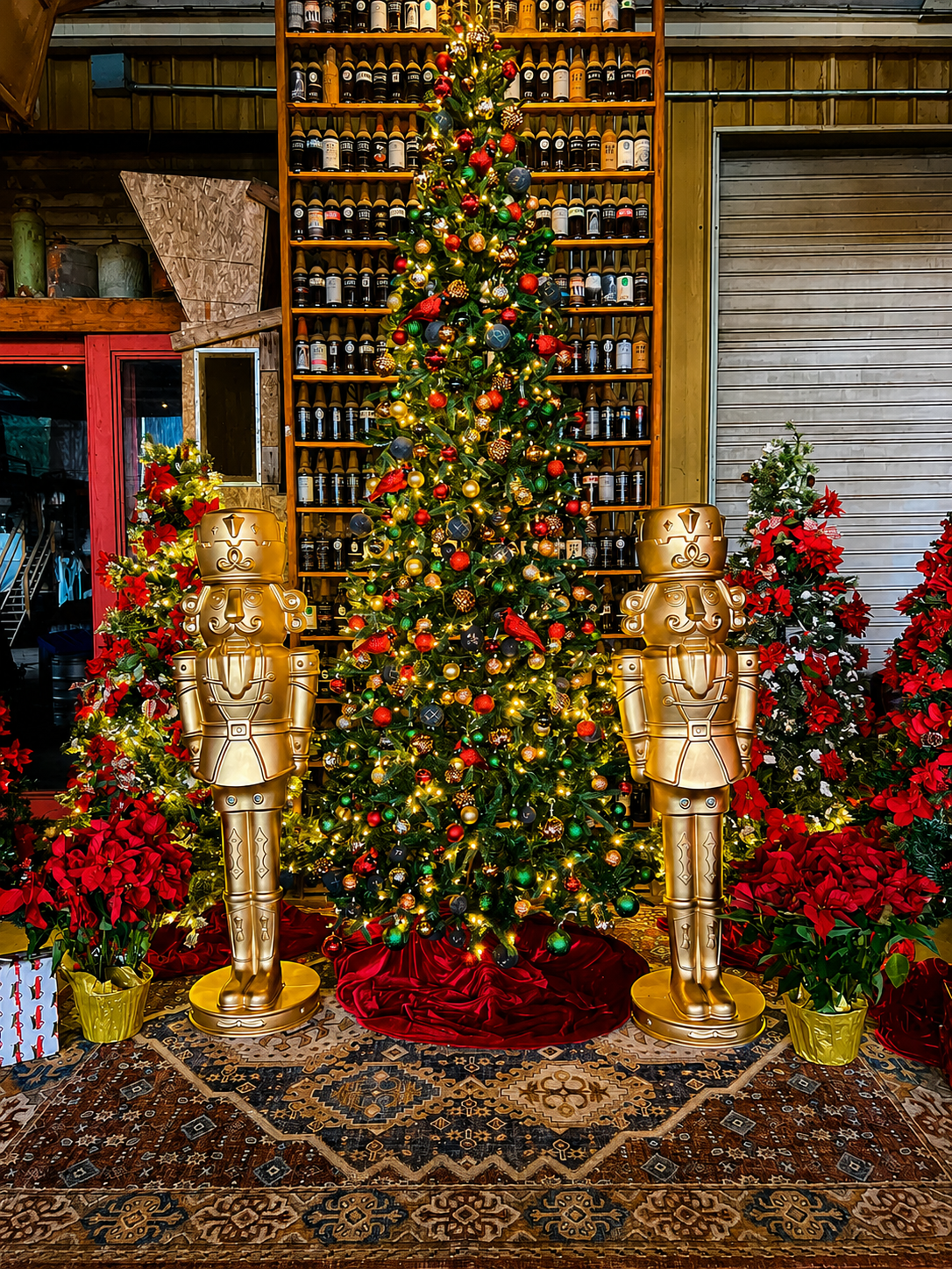 Vintage Christmas Backdrop .png