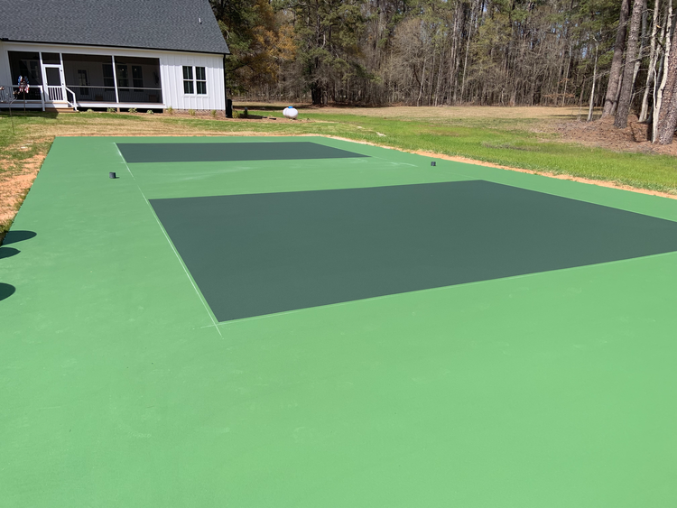 Middlesex, North Carolina pickleball court repair and resurface after
