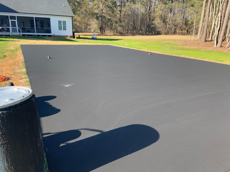 Middlesex, North Carolina pickleball court repair and resurface before
