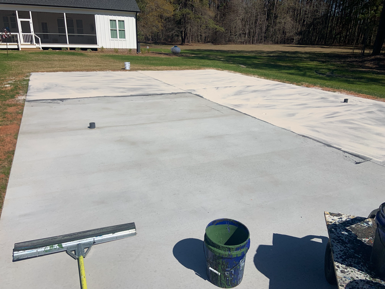 Middlesex, North Carolina pickleball court repair and resurface before