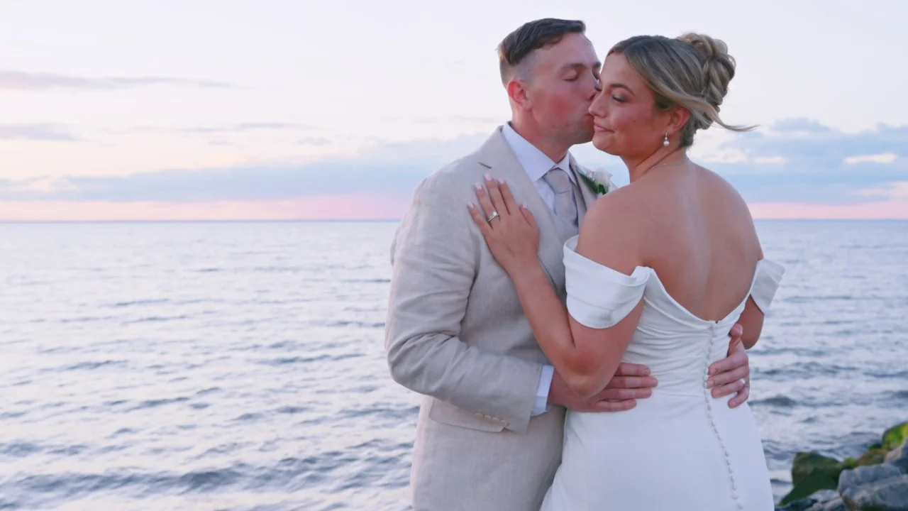 Emily &amp; Christopher’s Sunken Meadow Pavilion Wedding | Long Island Beach Wedding Video