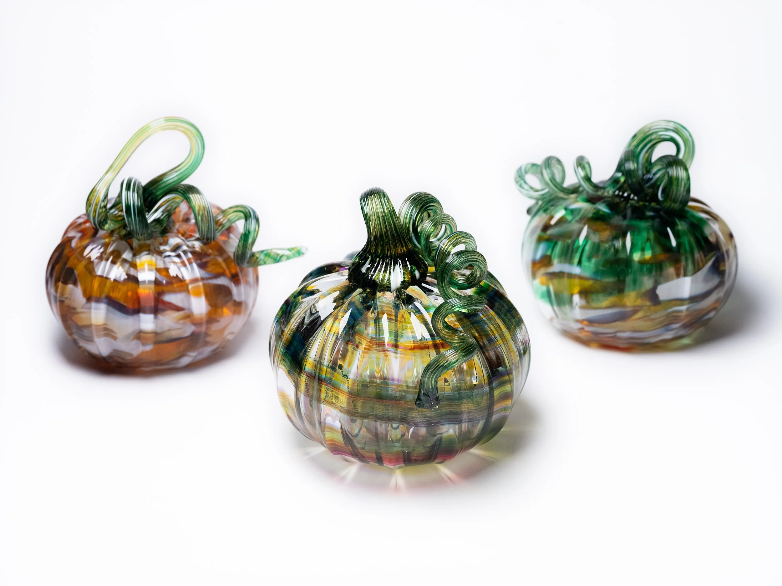 Blown Glass Pumpkins
$50 Each
2025