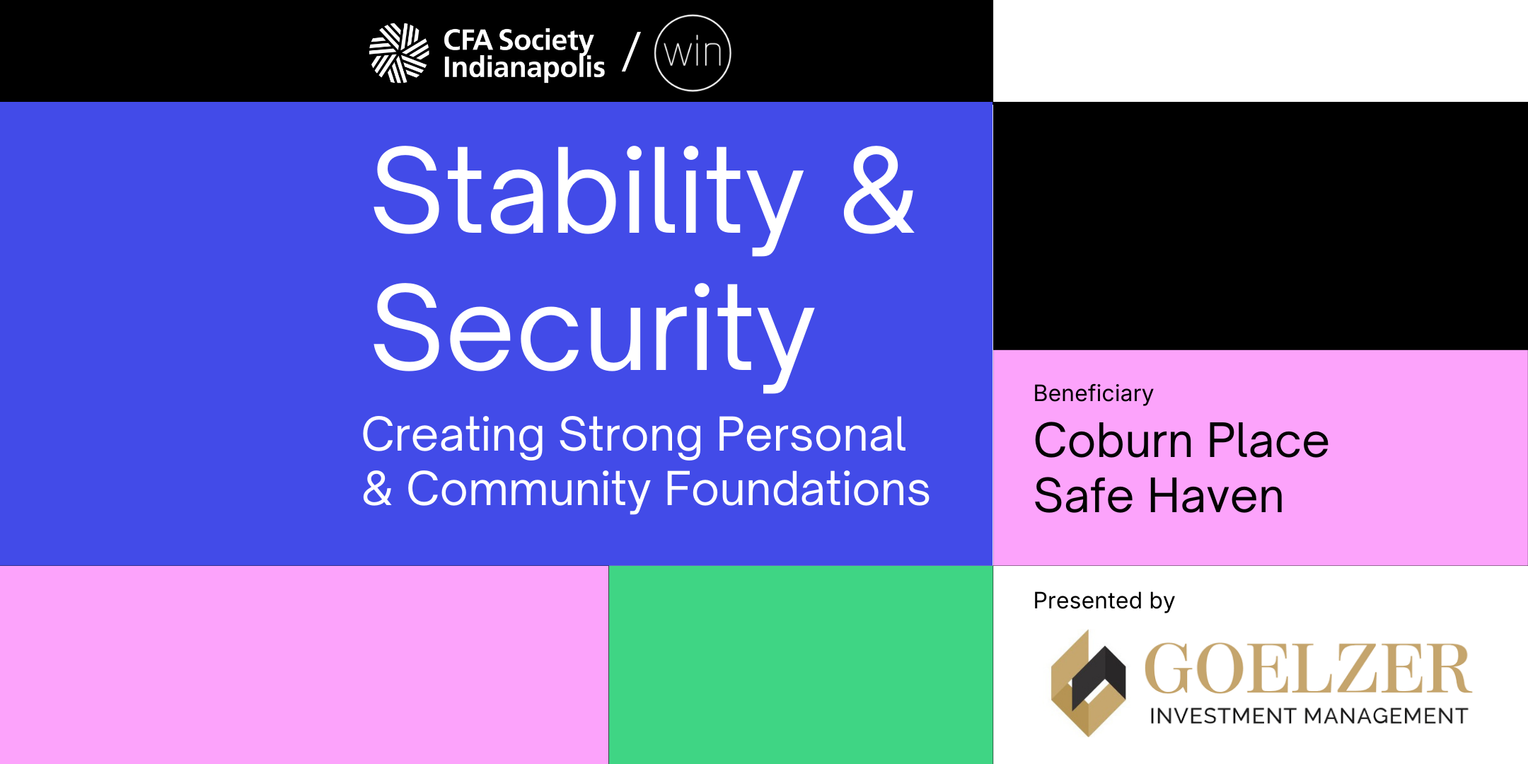 CFA Society Indianapolis &amp; WIN (Women Investors Network) presents…