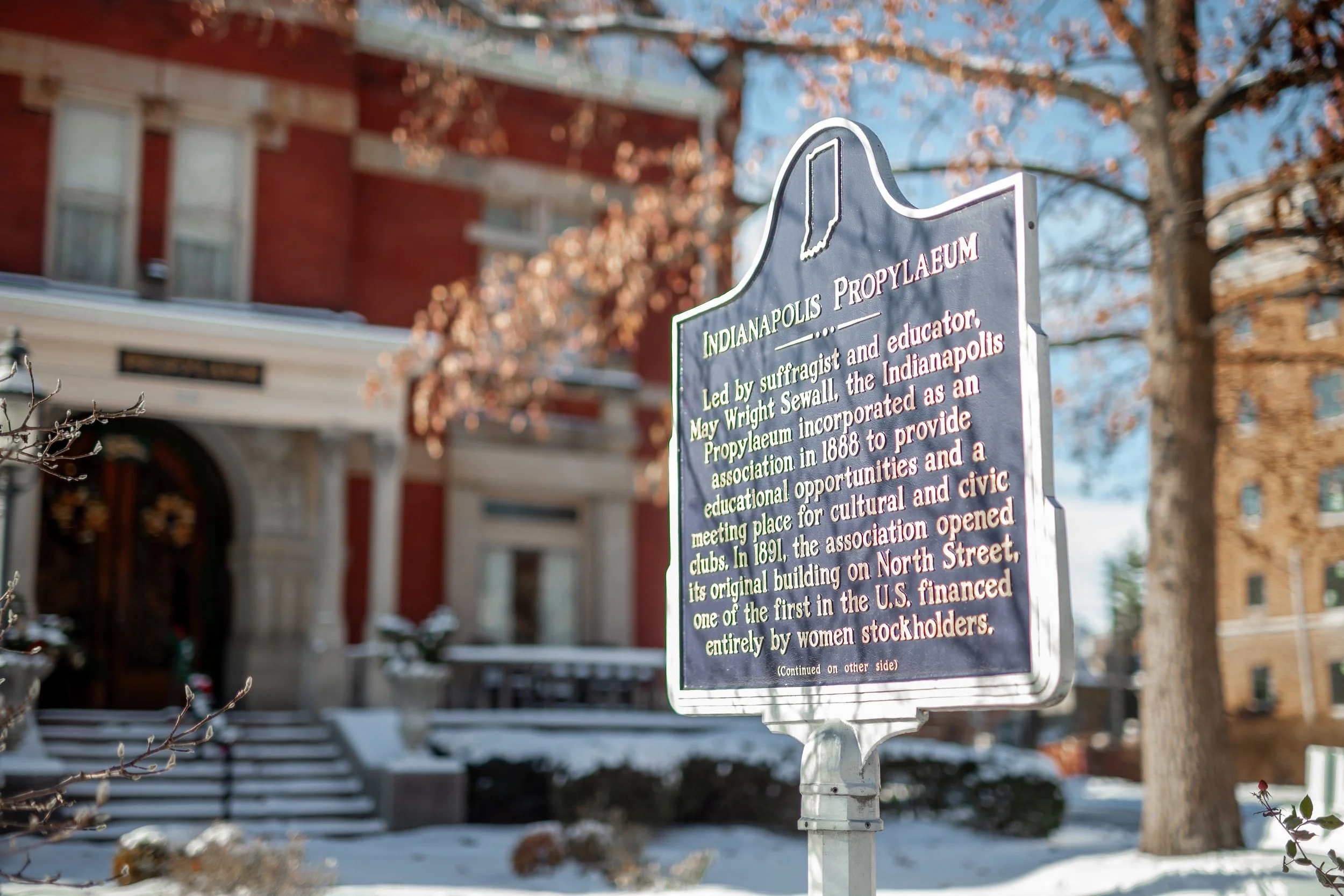 Indiana Landmarks Tour: The Indianapolis Propylaeum