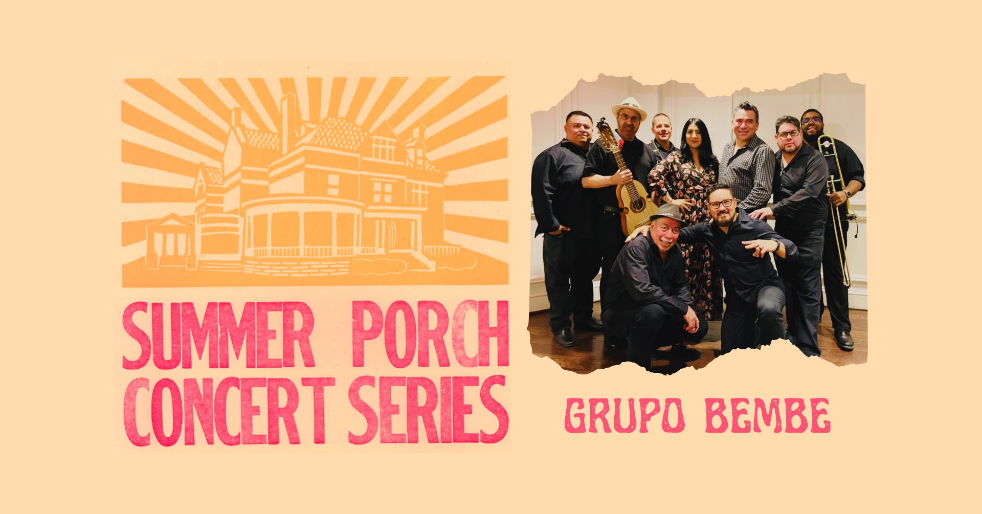 June Porch Concert: Grupo Bembé