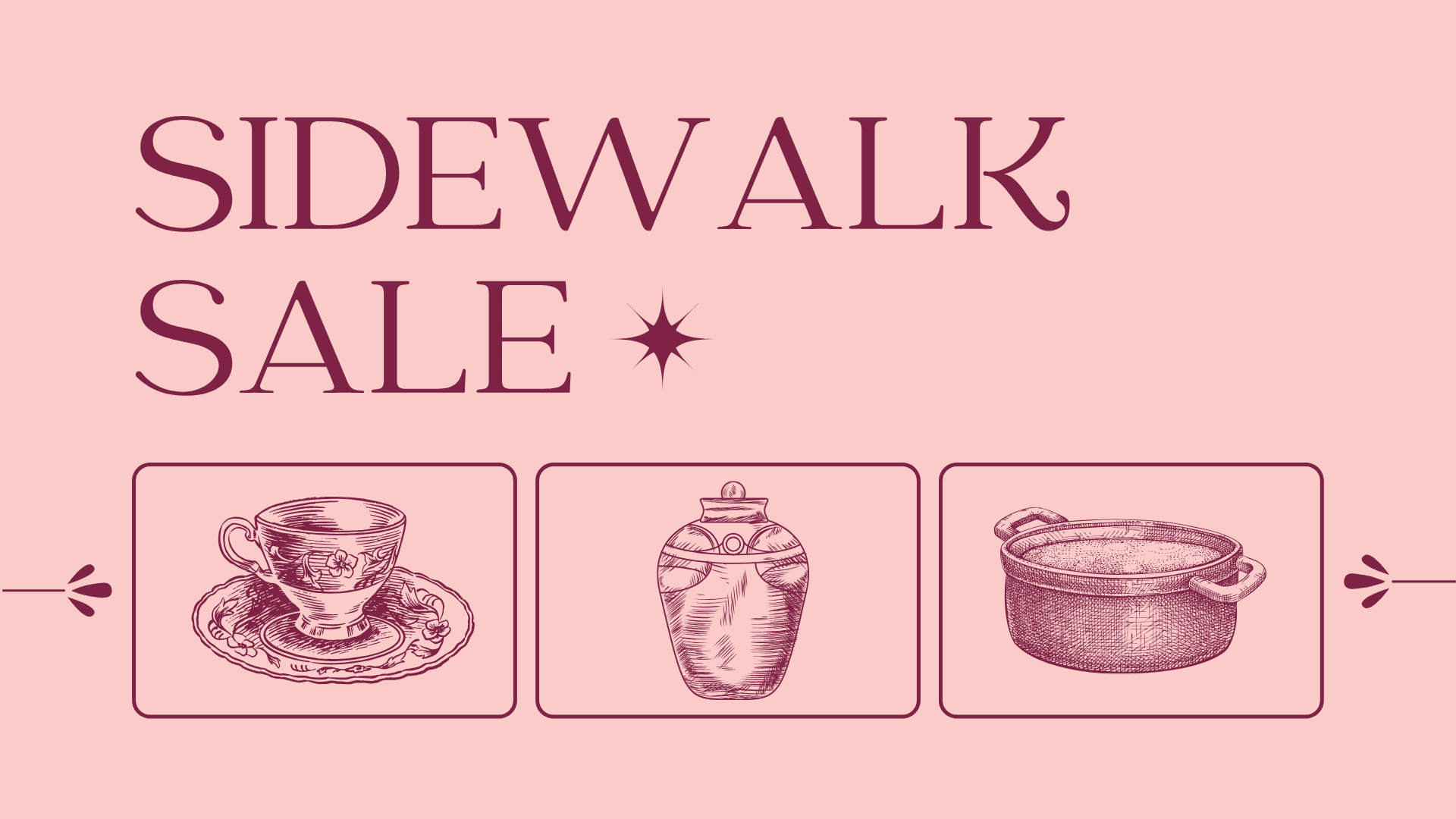 Sidewalk Sale