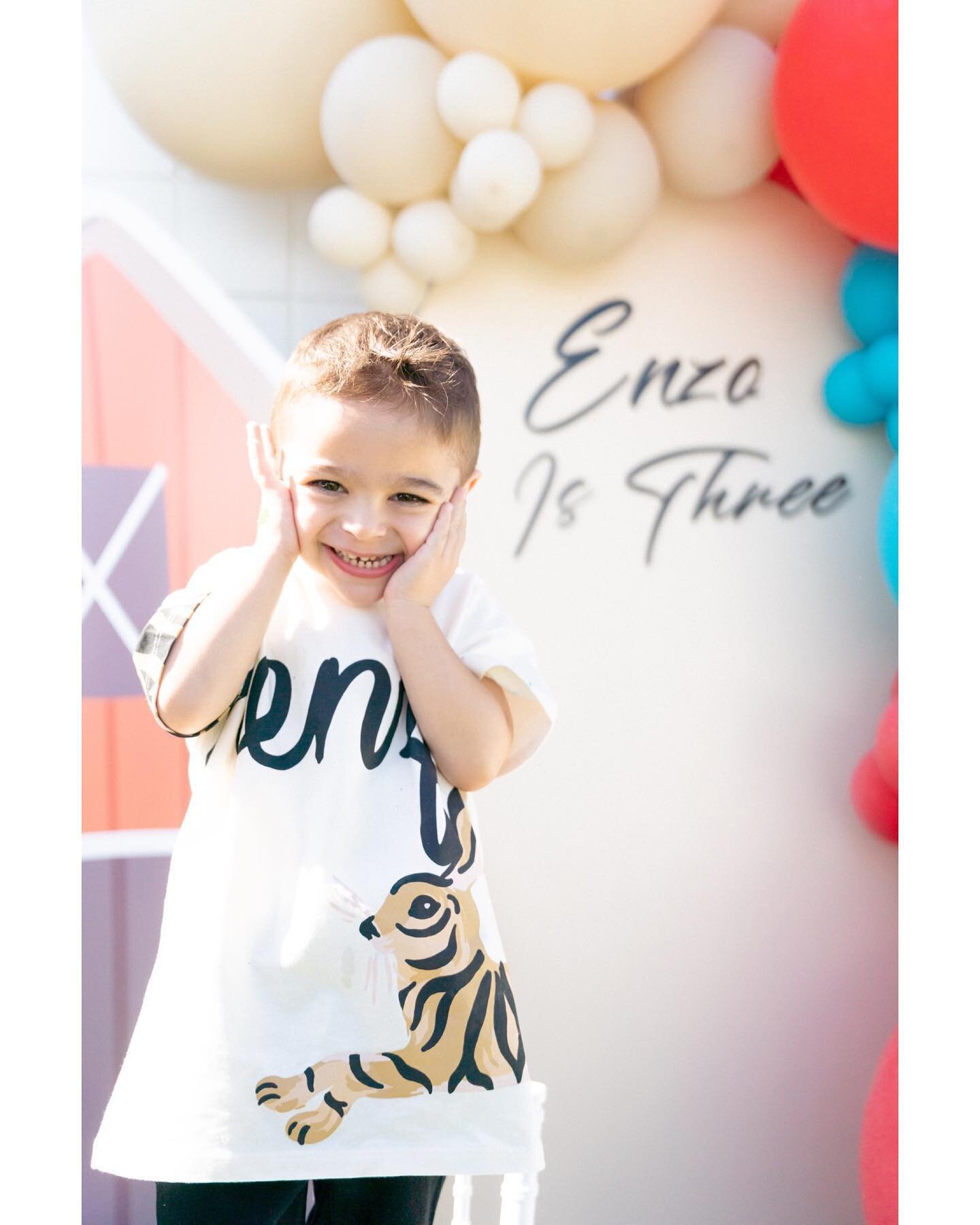 Enzo&rsquo;s 3rd birthday at @liveloveplayla 🎉✨