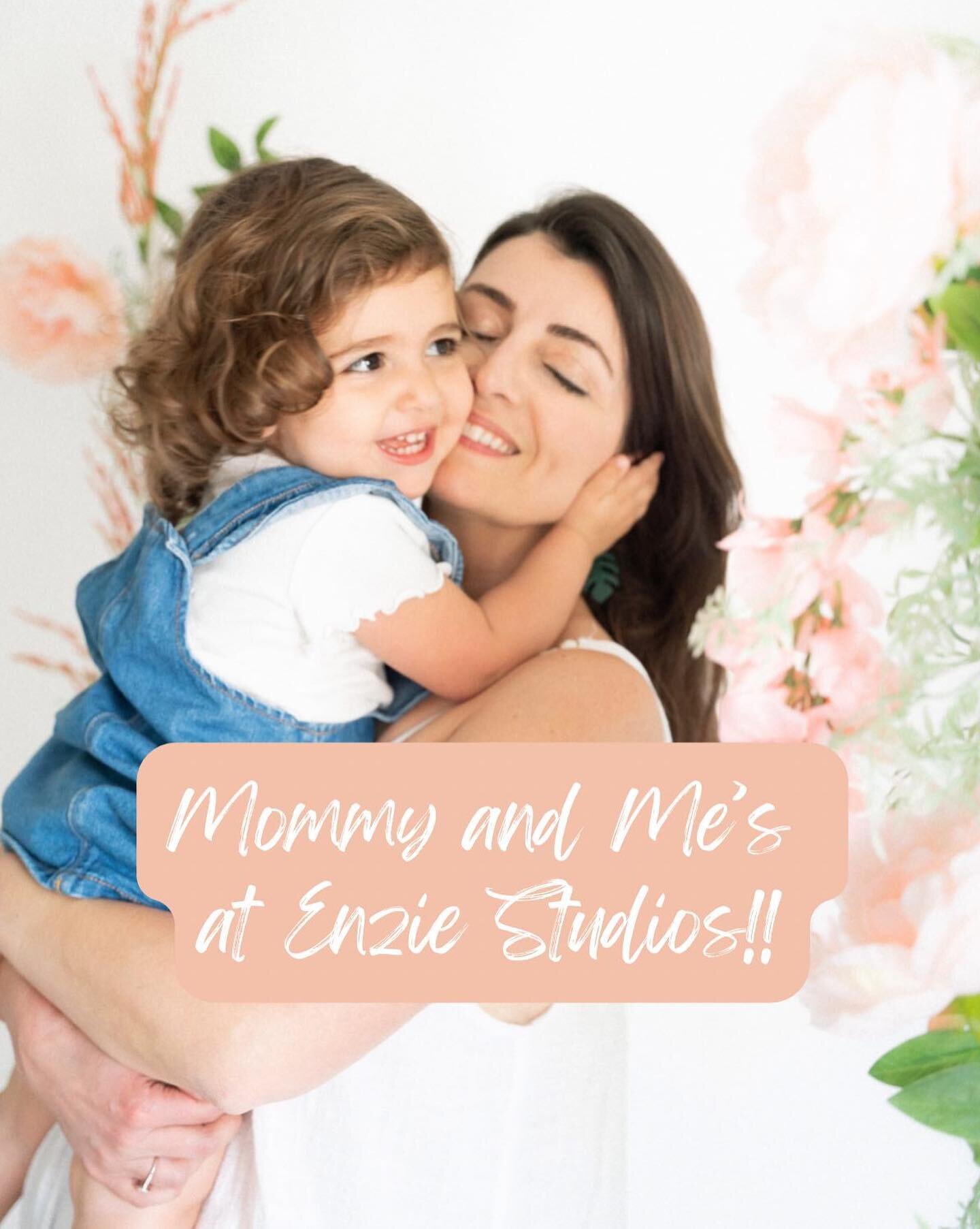 Mommy + Me&rsquo;s 🤍💐 

ALL OF MAY at a supppper discounted rate from my regular portrait sessions to celebrate my new studio, Enzie Studios!! AHHH!! Go give my baby a follow @enziestudios ✨

These sessions are all about having fun and cuddles with