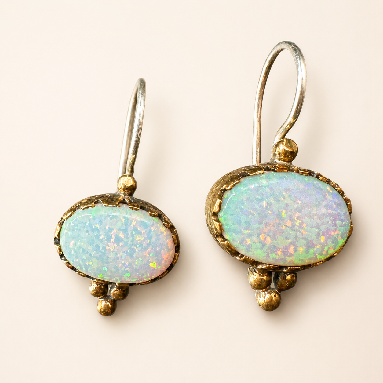 Opal Radiance Earrings