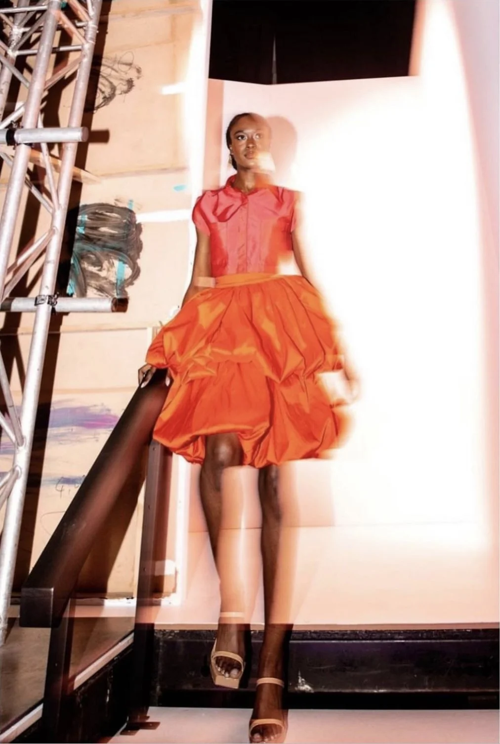 Backstage for Kat van Duinen - Cape Town Fashion Week 2023