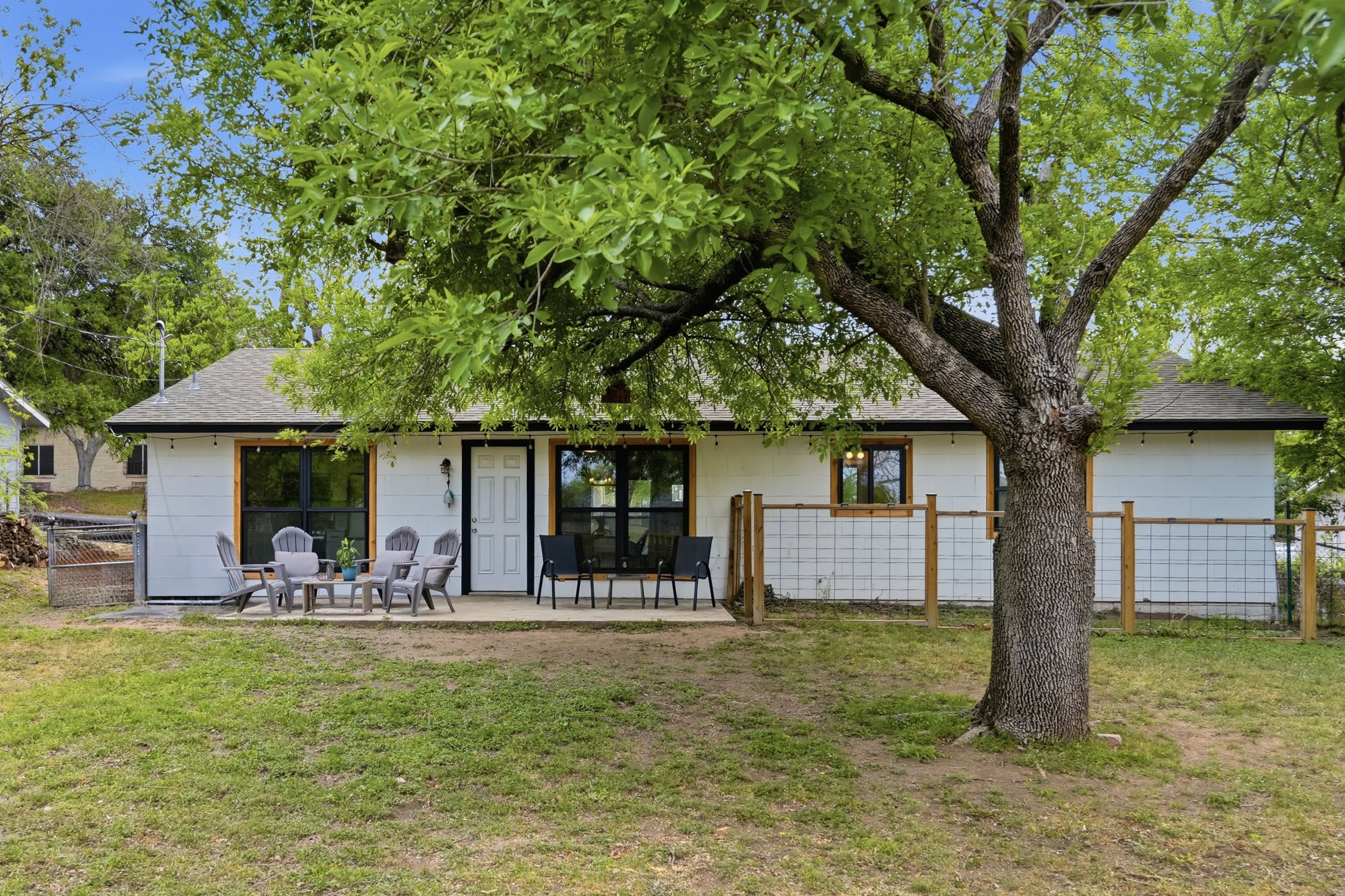 View of house from backyard