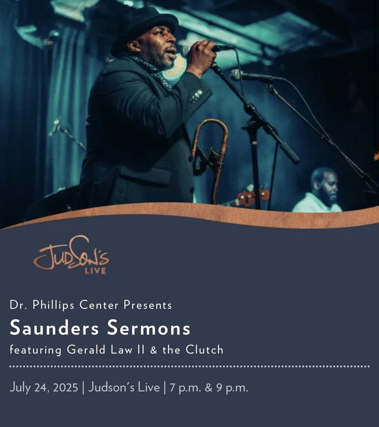 Saunders Sermons featuring Gerald Law II & The Clutch