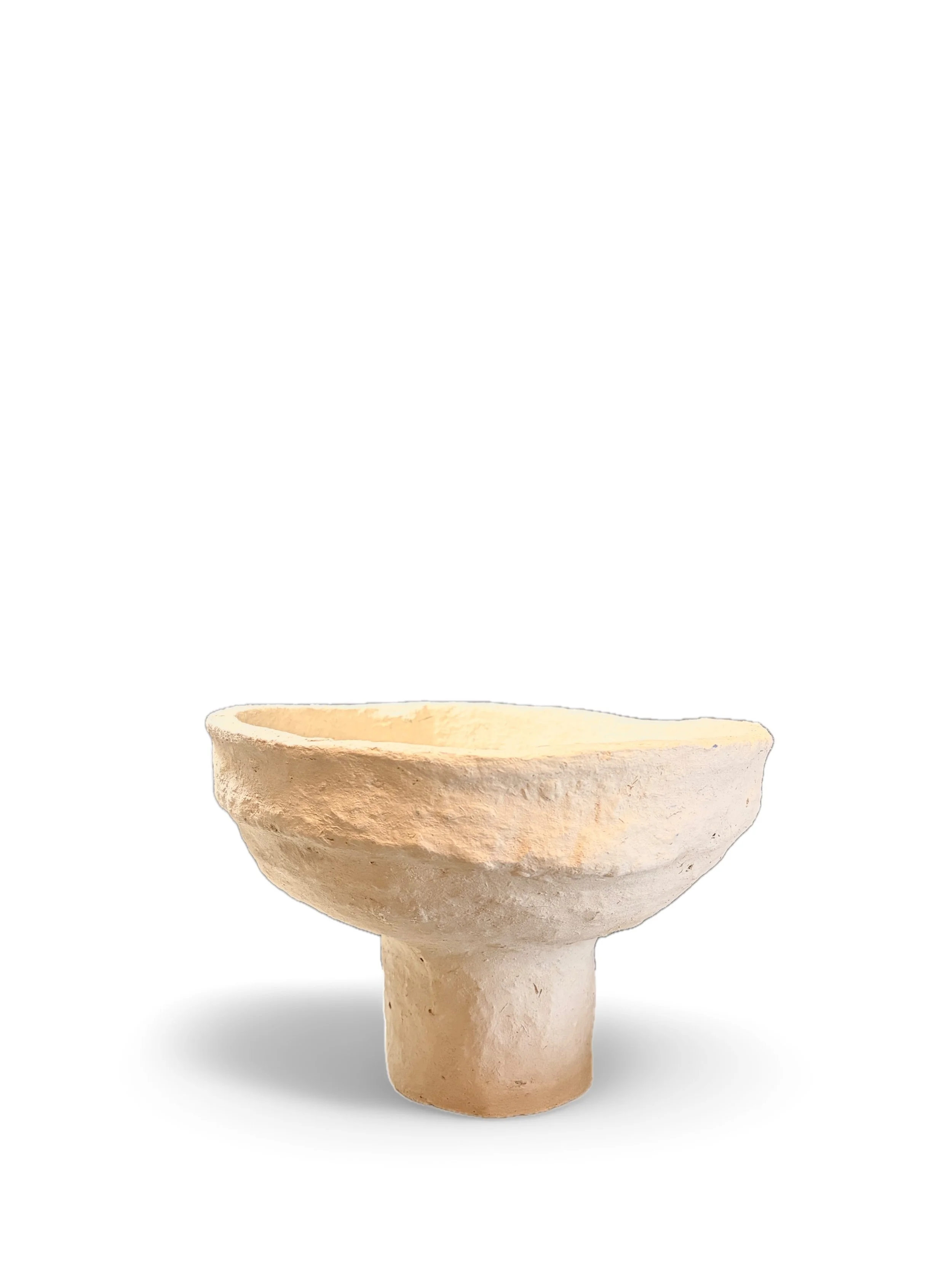 Coupe sur Pied en Papier Mâché