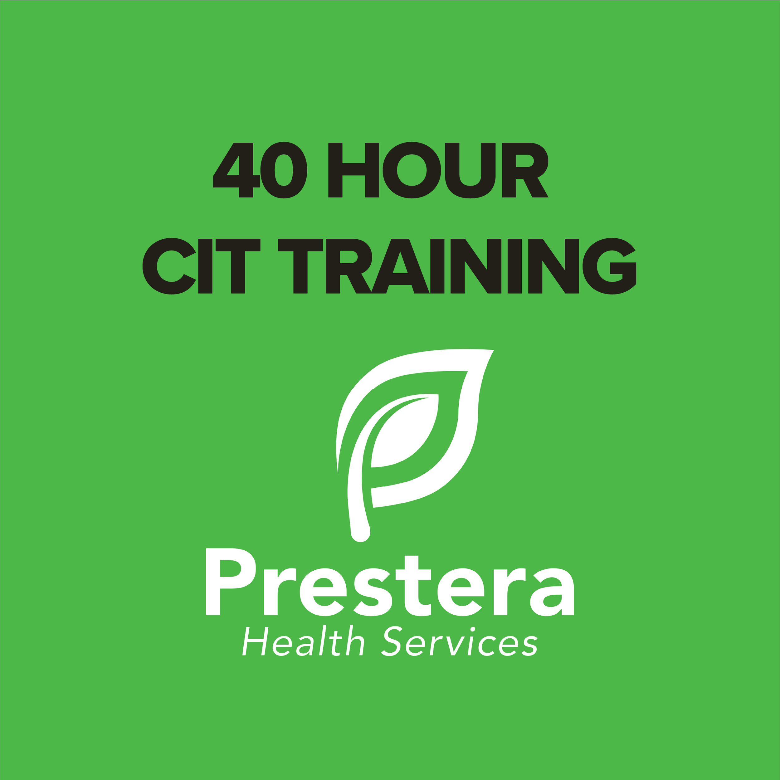 40 Hour CIT Training - December 2025
