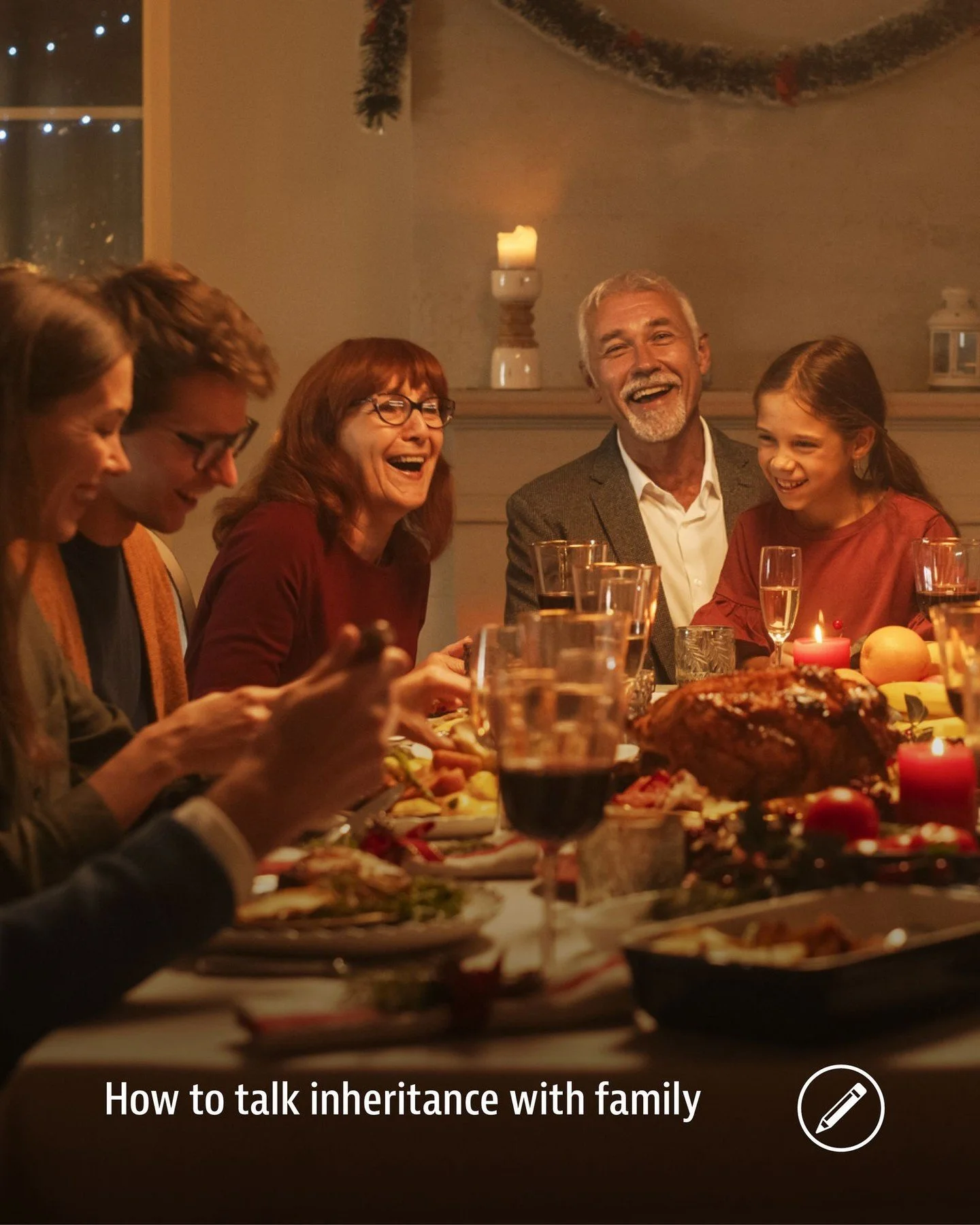 Talking inheritance over the holidays might sound like a fast track to family tension &mdash; but experts say it can actually prevent bigger problems later.

"With nearly 70% of parents avoiding conversations about what their children will inher