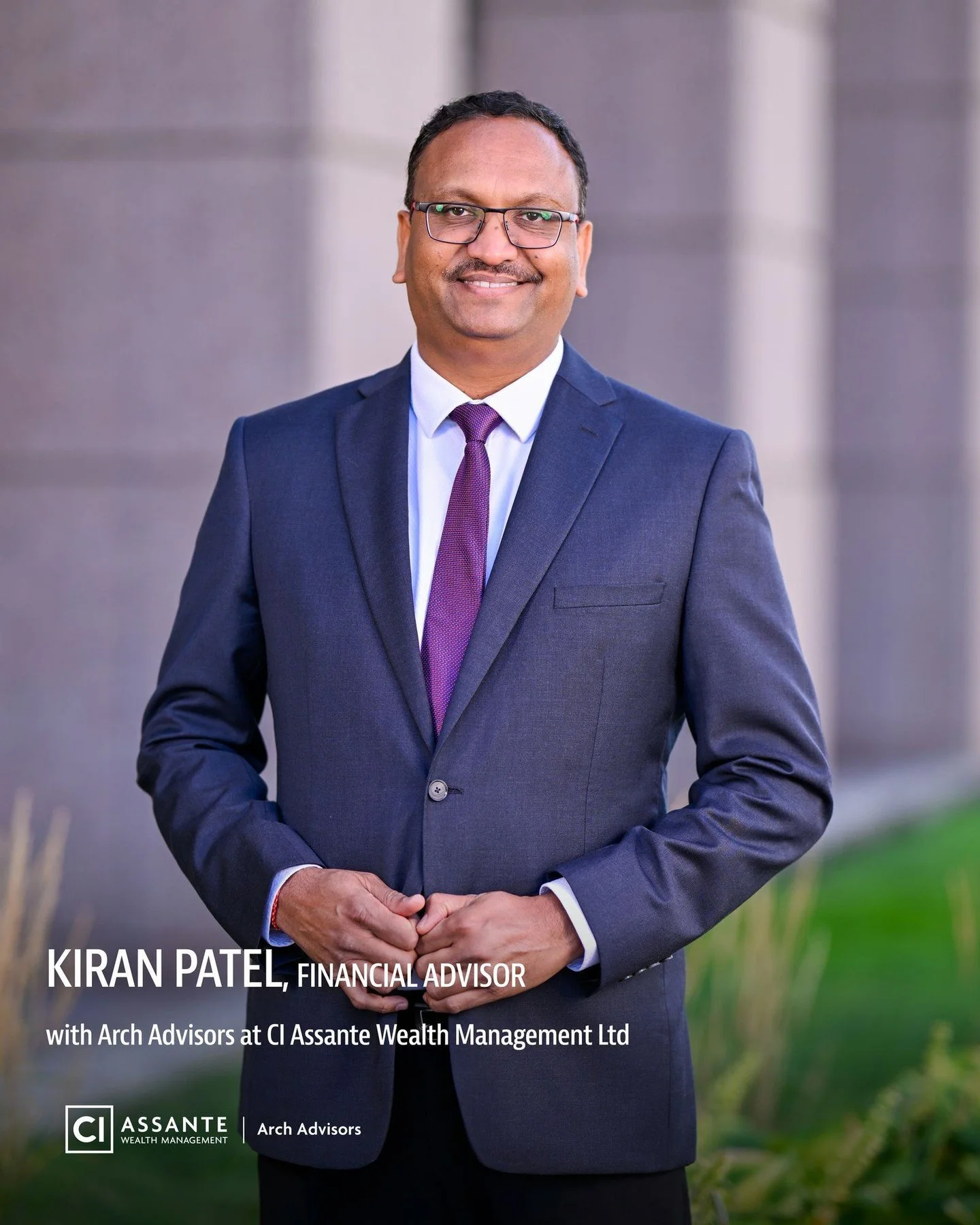 Meet Kiran Patel, M.Sc., PFP&reg; &mdash; Financial Advisor at Arch Advisors of CI Assante Wealth Management Ltd.

In a complex financial landscape, Kiran balances technical experience with a calm, strategic approach. He believes that a strong plan i
