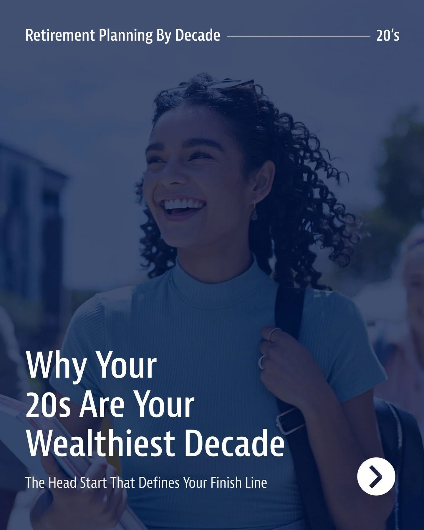 Your 20s are often your wealthiest decade&mdash;not because of the balance in your bank account, but because of the time on your side.

Compound growth turns small, consistent contributions now into a significant head start on your future. Don't let 