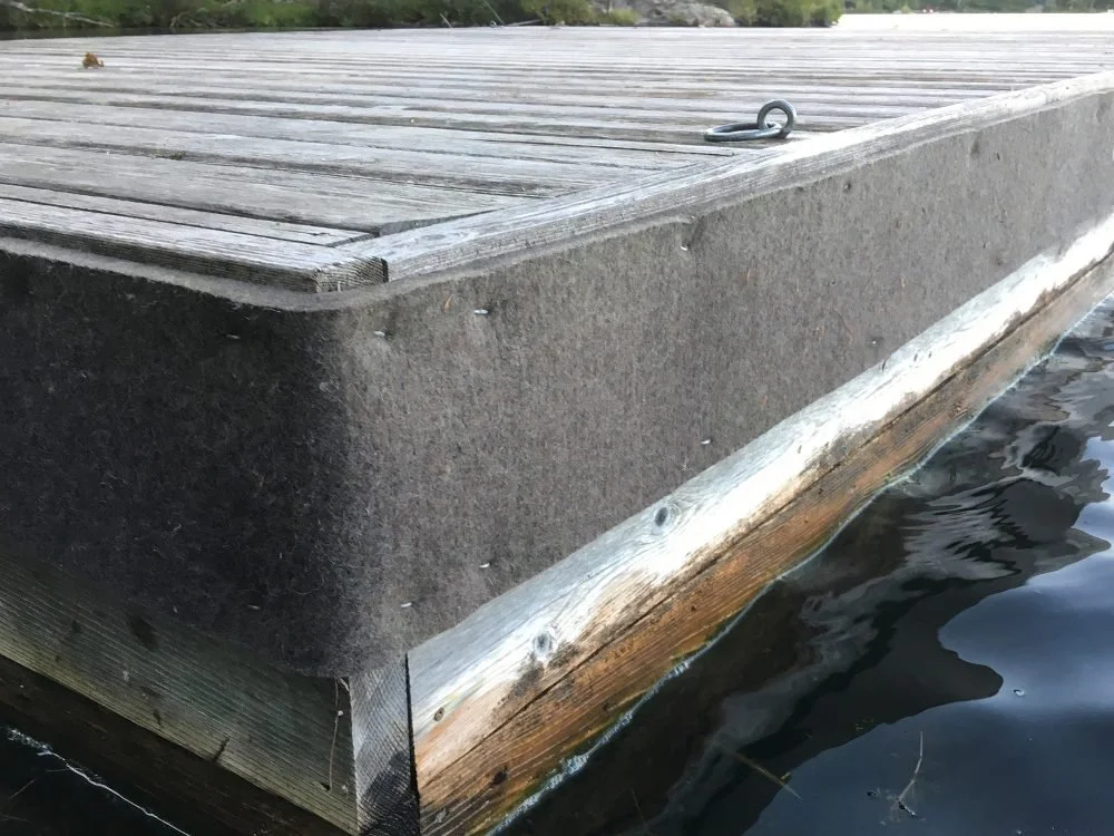 ... as a bumper on a dock
