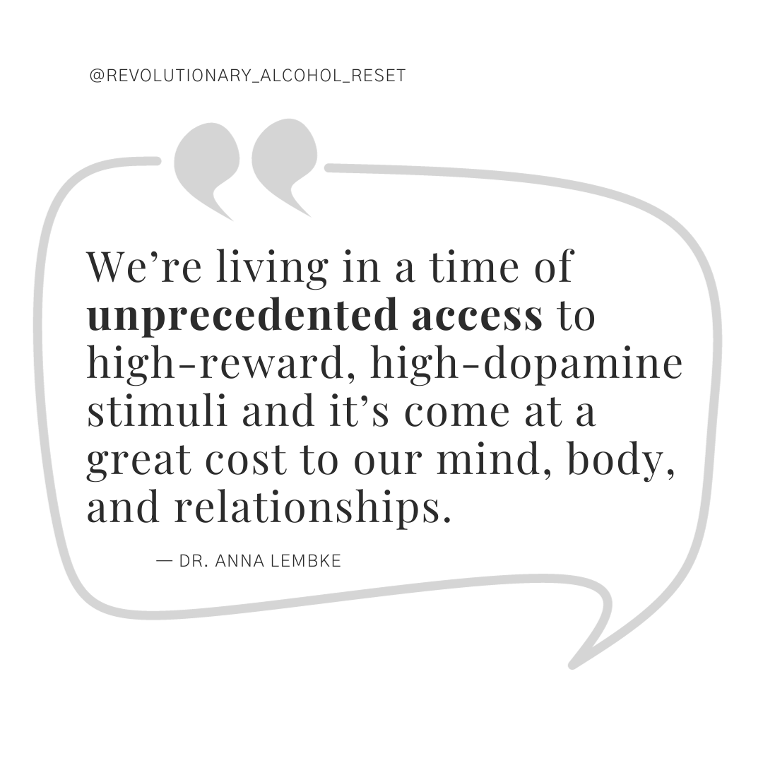 Access to high-dopamine stimuli is impacting our lives.
