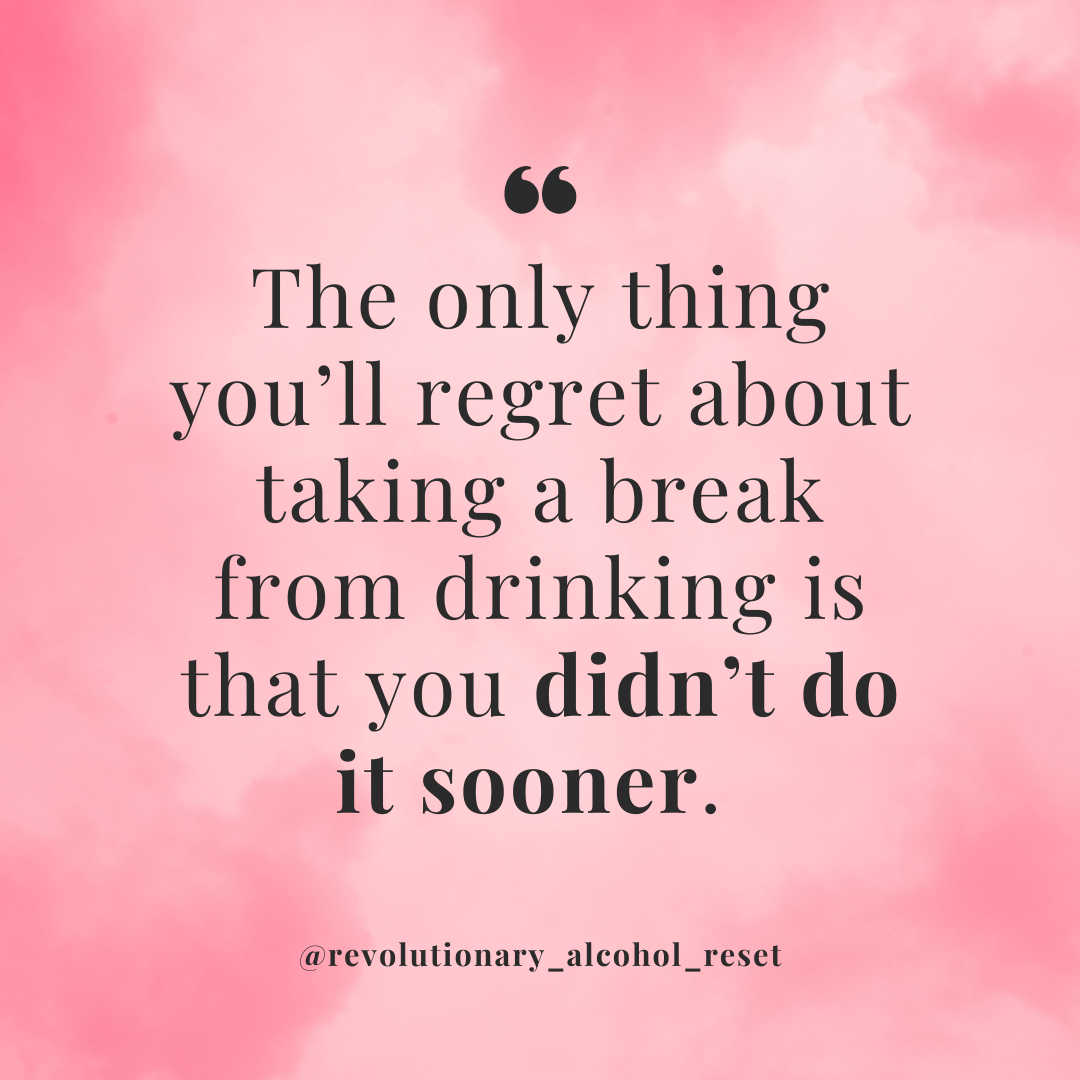 The only thing you’ll regret is that you didn’t do it sooner. 