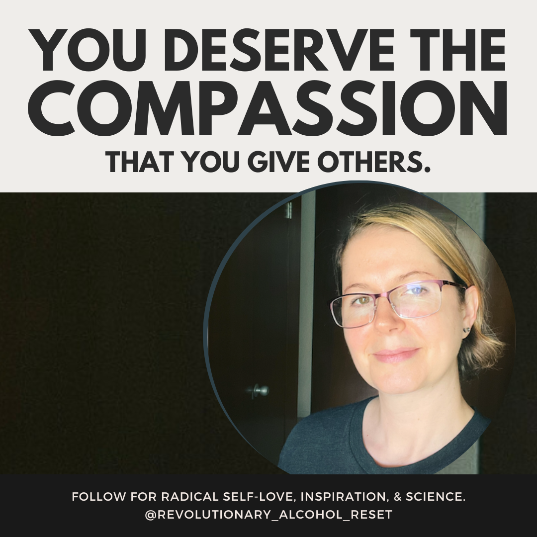 You deserve the compassion you give others.