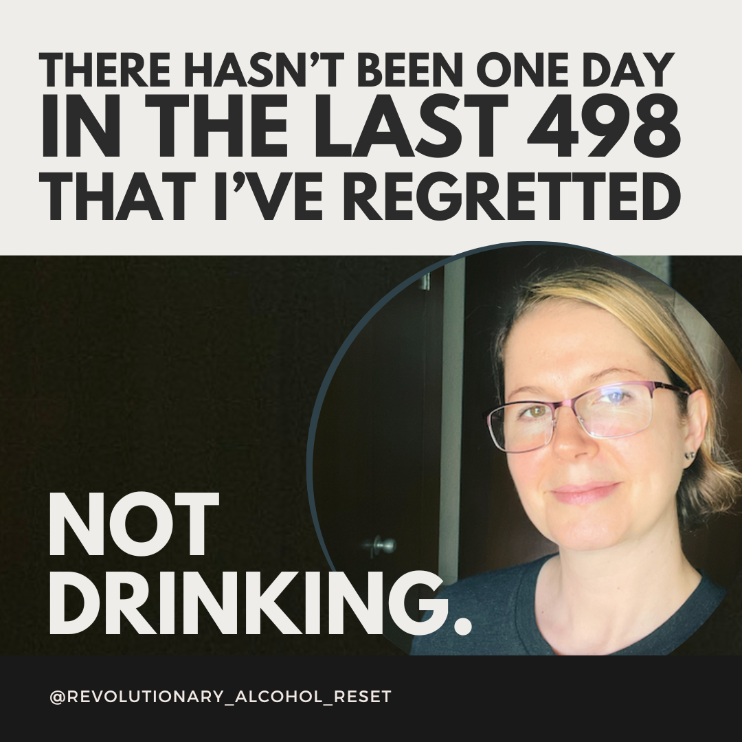 498 Days of no regrets.