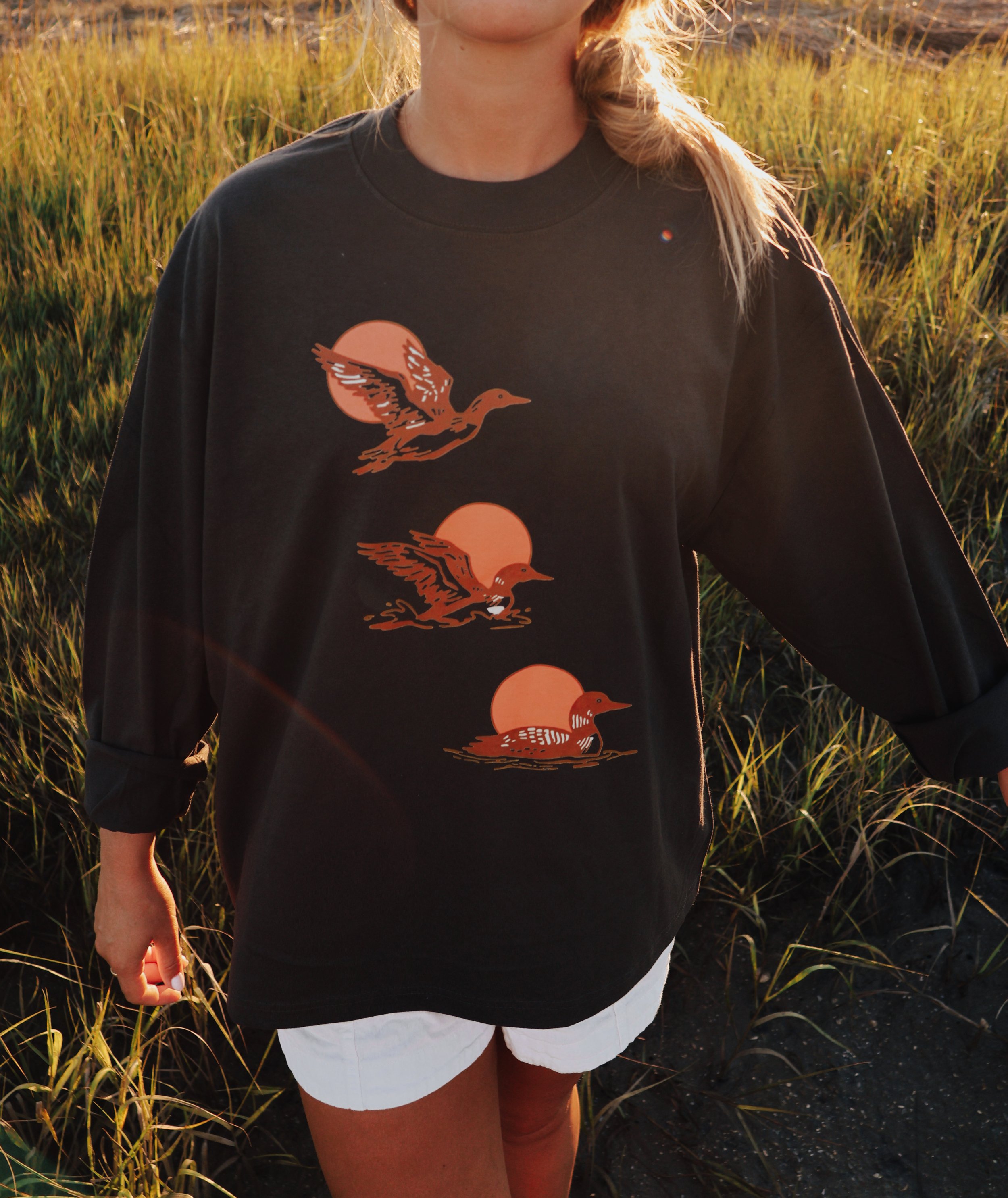 loon scene long sleeve2926.JPG