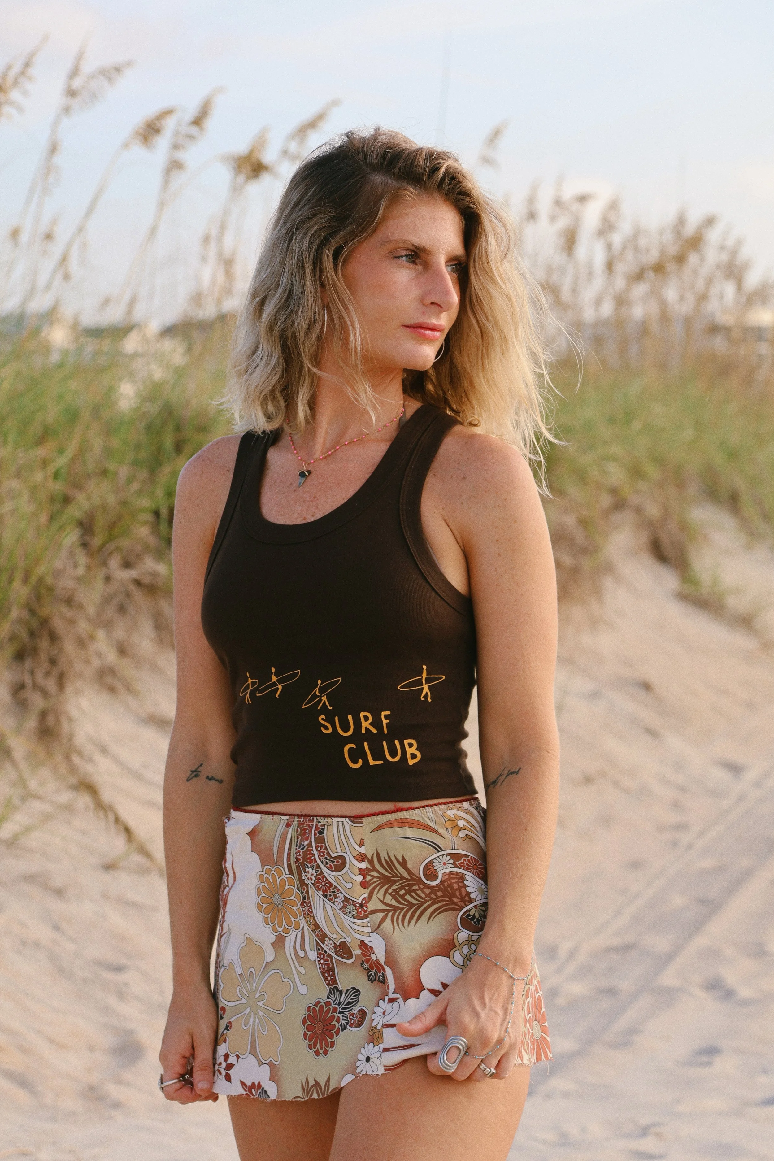 Surf Club - Brown Tank