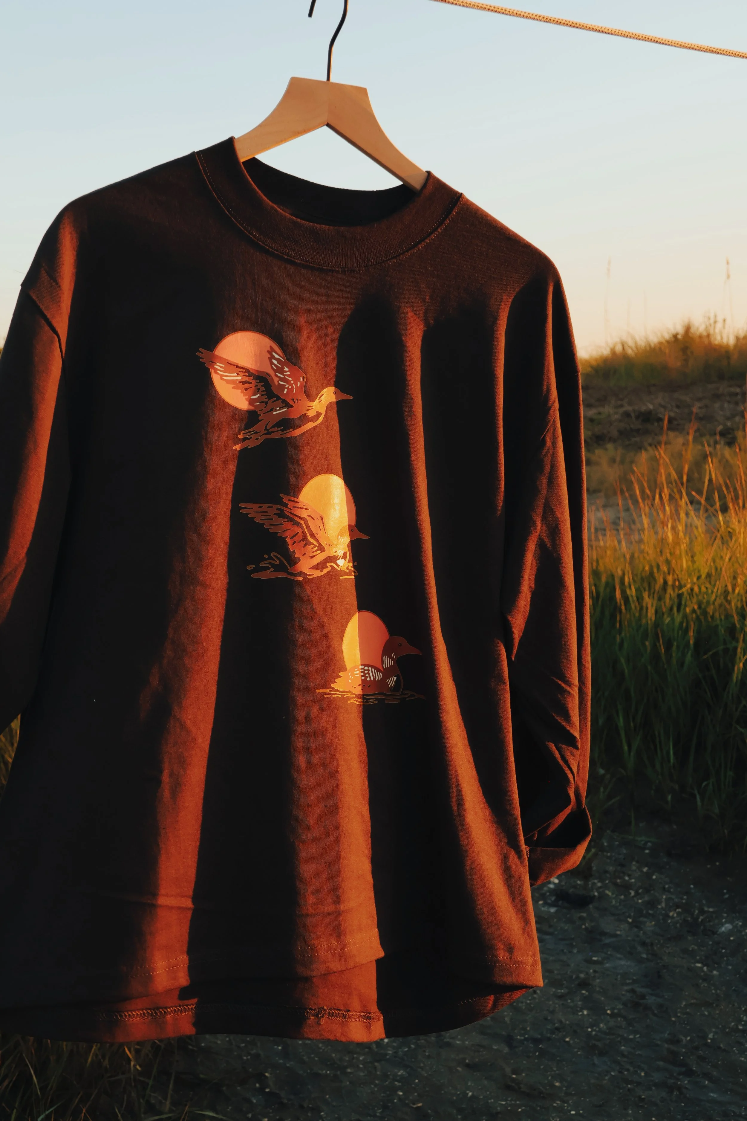 loon scene long sleeve2255.JPG