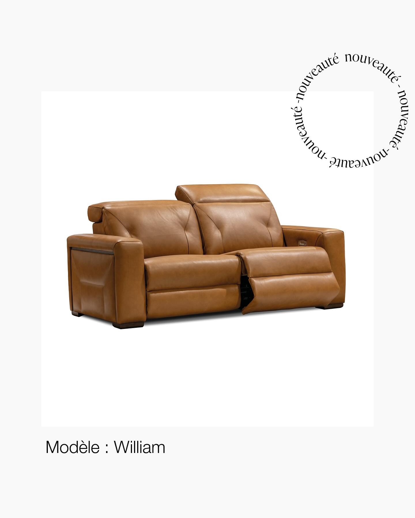 D&eacute;couvrez le mod&egrave;le William &ndash; l&rsquo;&eacute;l&eacute;gance au service du confort absolu
Con&ccedil;u en cuir v&eacute;ritable et pens&eacute; pour offrir un confort in&eacute;gal&eacute;, le William est notre tout nouveau mod&eg