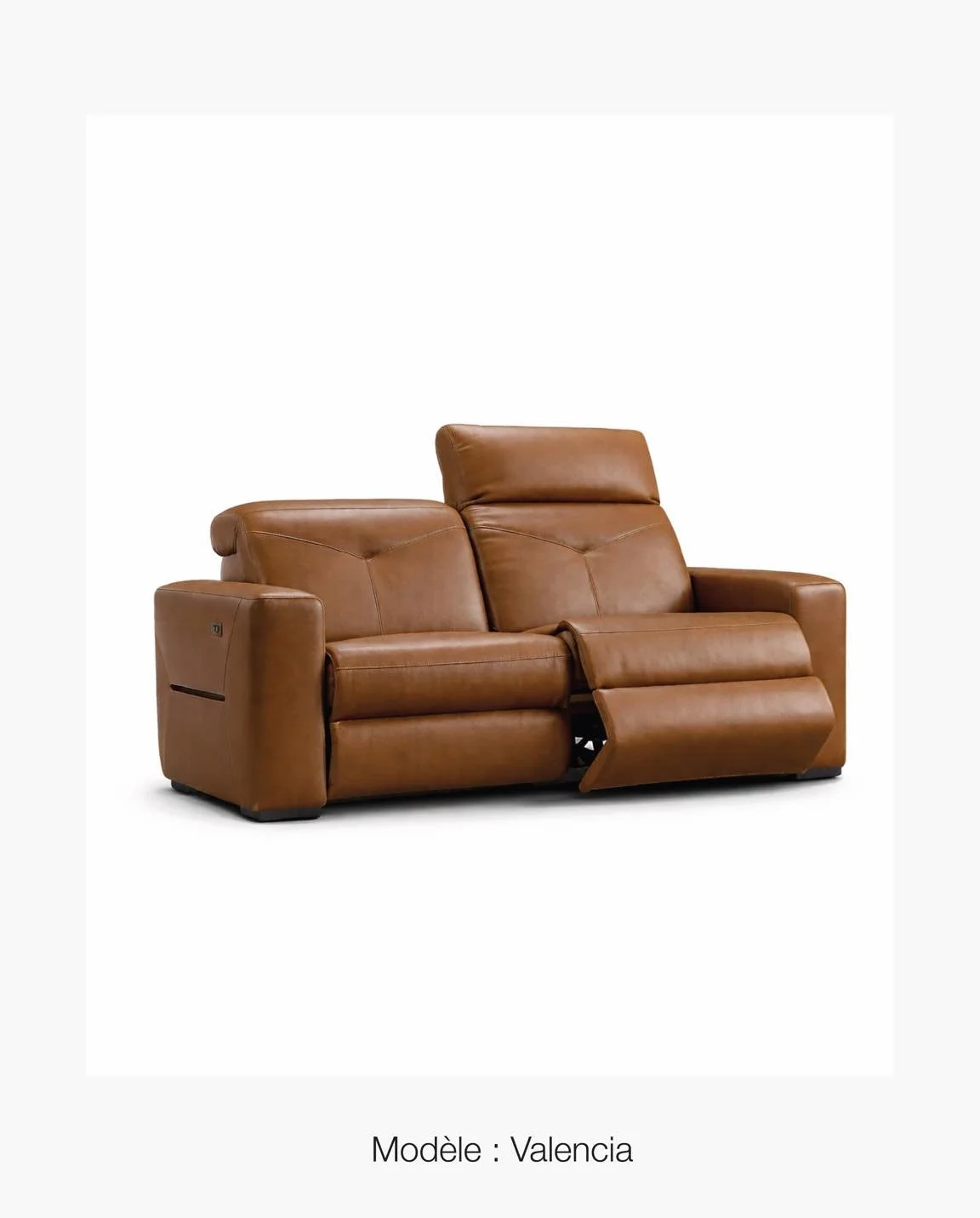 D&eacute;couvrez le mod&egrave;le Valencia, un &eacute;quilibre parfait entre relaxation, style et confort.

Son inclinaison parfaitement ma&icirc;tris&eacute;e &mdash; dossier abaiss&eacute;, jambes d&eacute;licatement sur&eacute;lev&eacute;es &mdas
