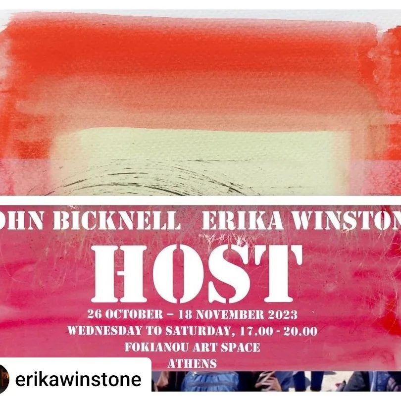 ***EXHIBITION UPDATES***
This is Elsewhere @morleygallery was curated by  @erikawinstone.
Erika is currenlty showing showing her work in Athens. Posted @withregram &bull; @erikawinstone In case you are in Athens , on 26 th October really looking forw