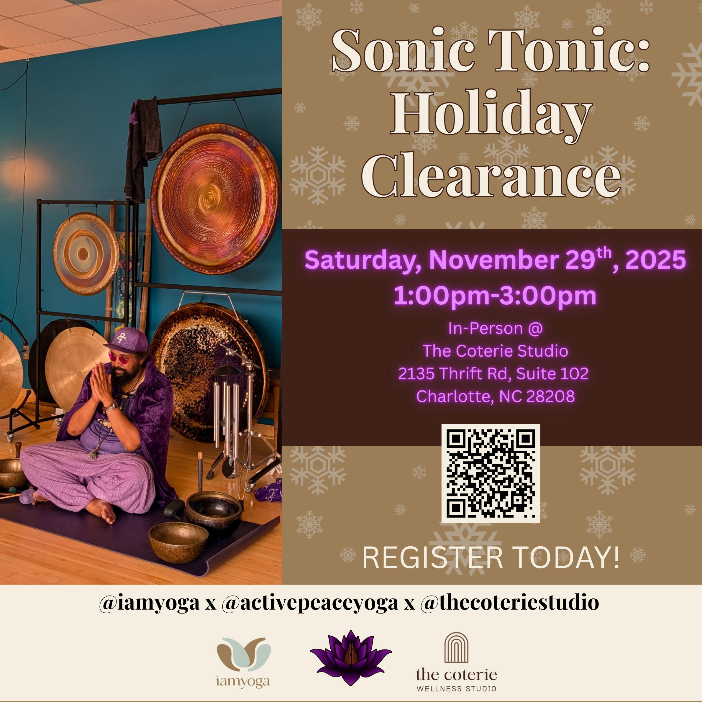 Sonic Tonic: Holiday Clearance with Reggie Hubbard