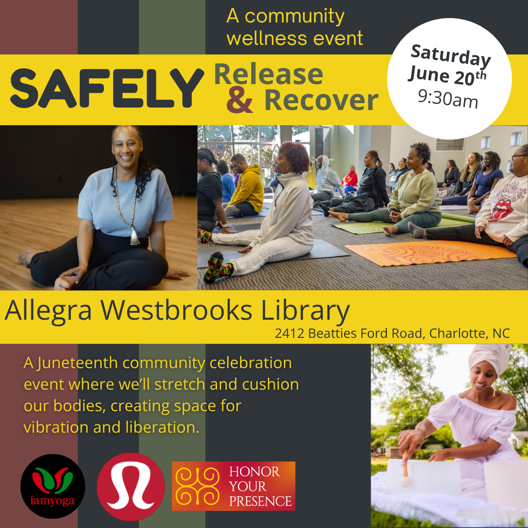 Juneteenth SAFE Yoga Community Wellness Event