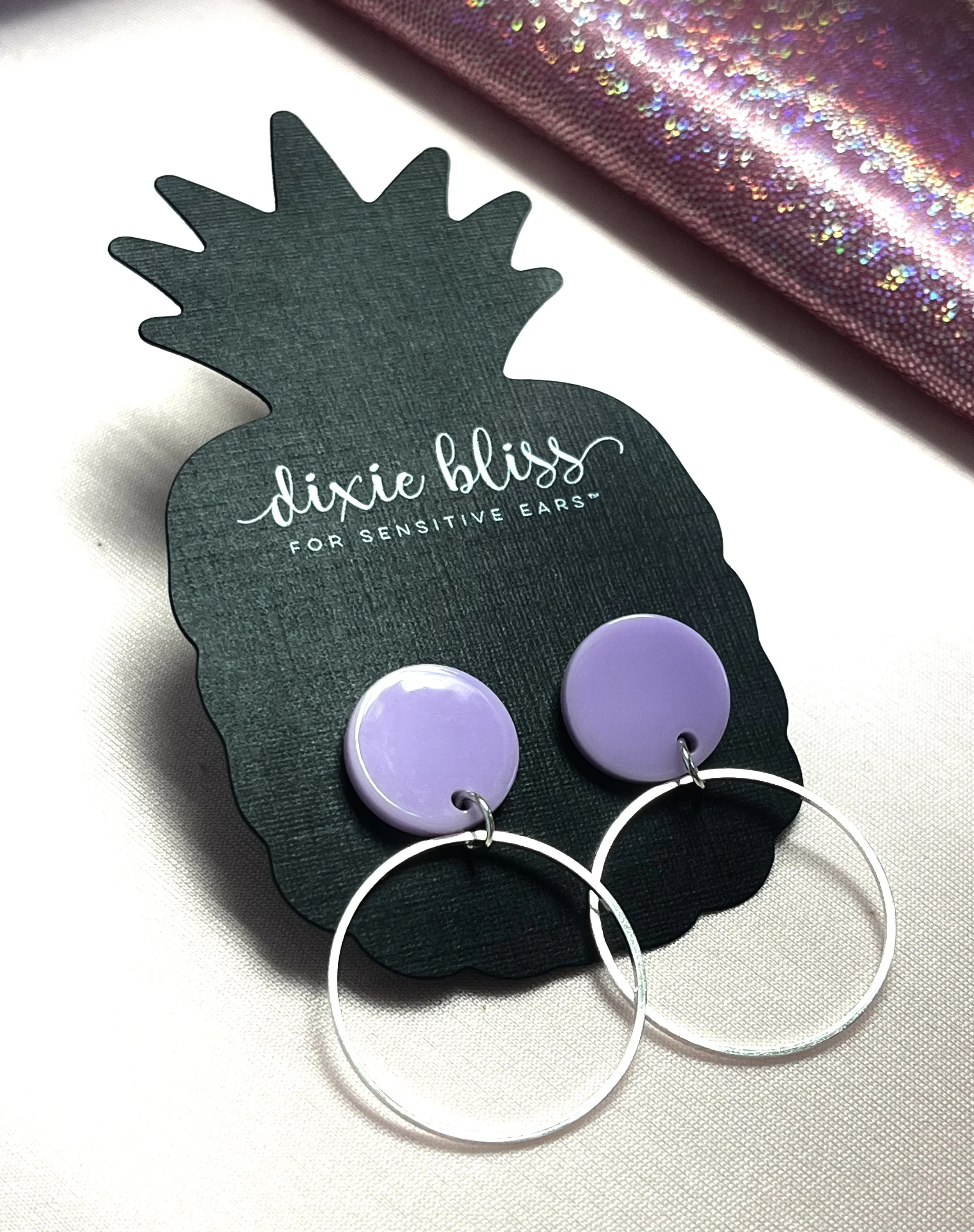 Love Goes Around Dangle Earrings