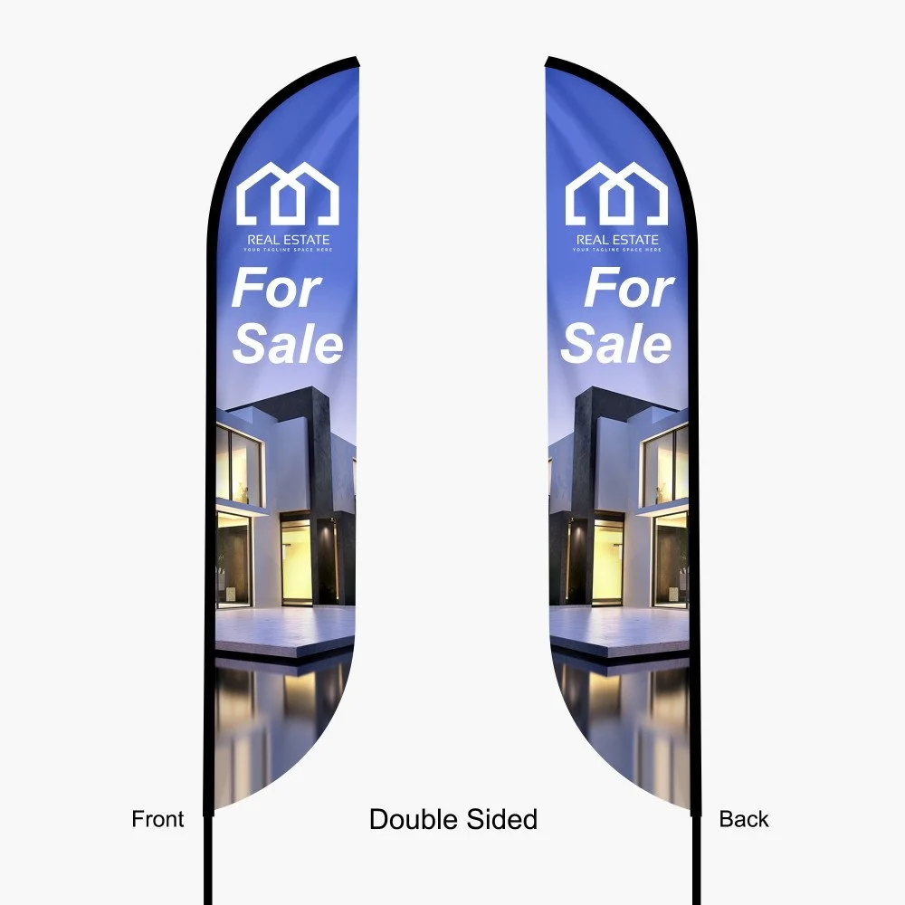 Feather Convex Flag