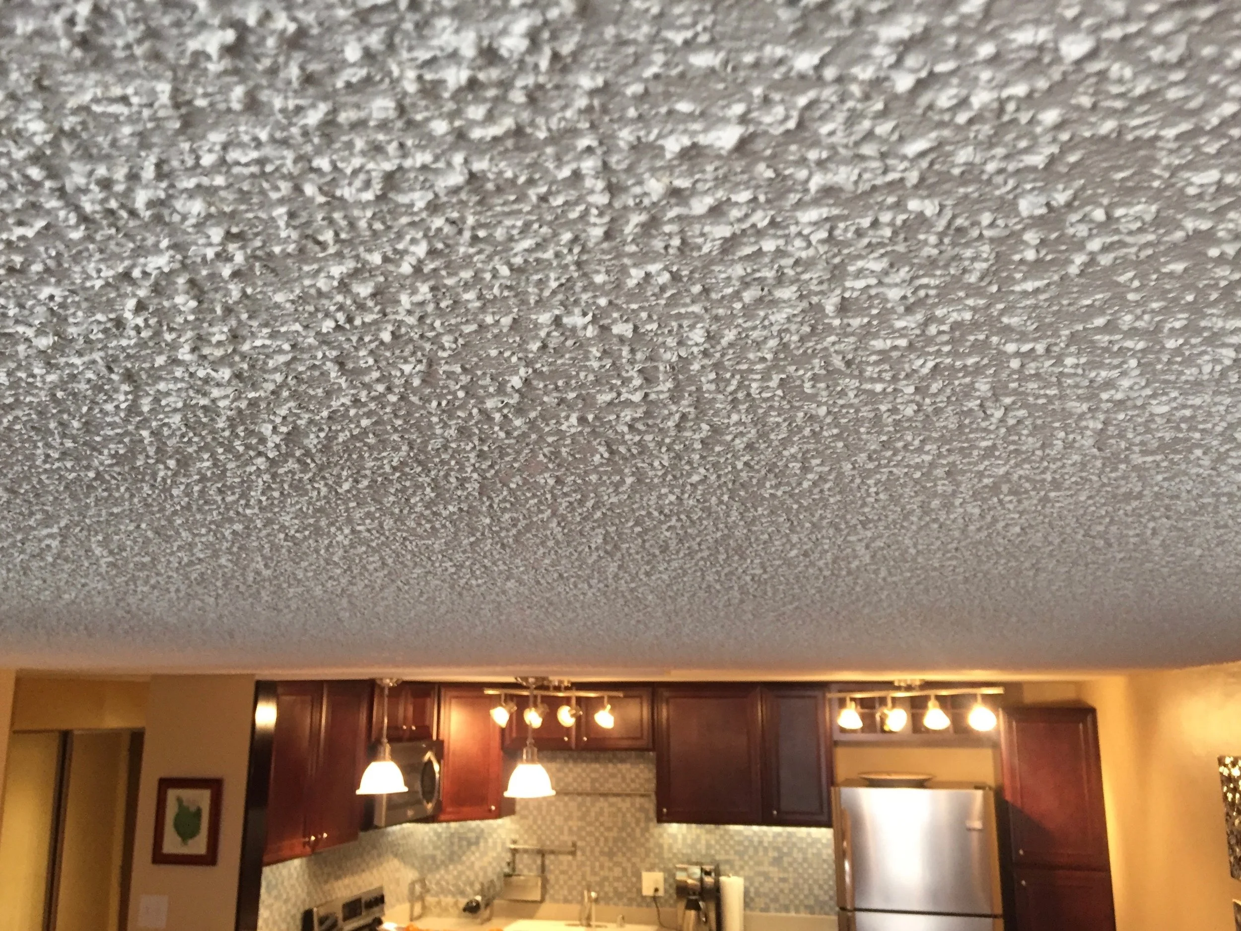 Asbestos Identification in Popcorn Ceilings: