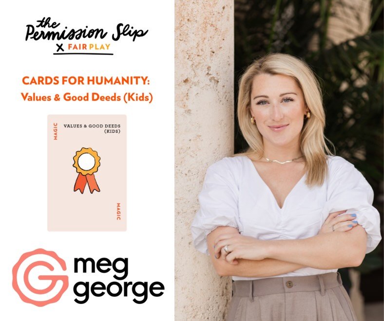 As a major devotee of @fairplaylife I am SO honored (and elated 🤭) to have an essay in this month&rsquo;s newsletter, The Permission Slip. ✨

Do you want happy kids? Teach them to be generous! 

Thank you @everodsky &mdash; an unapologetic advocate 