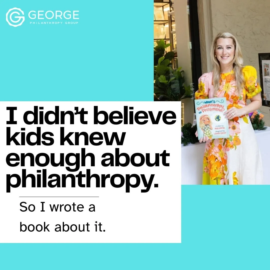 Philanthropy forever! 🌎