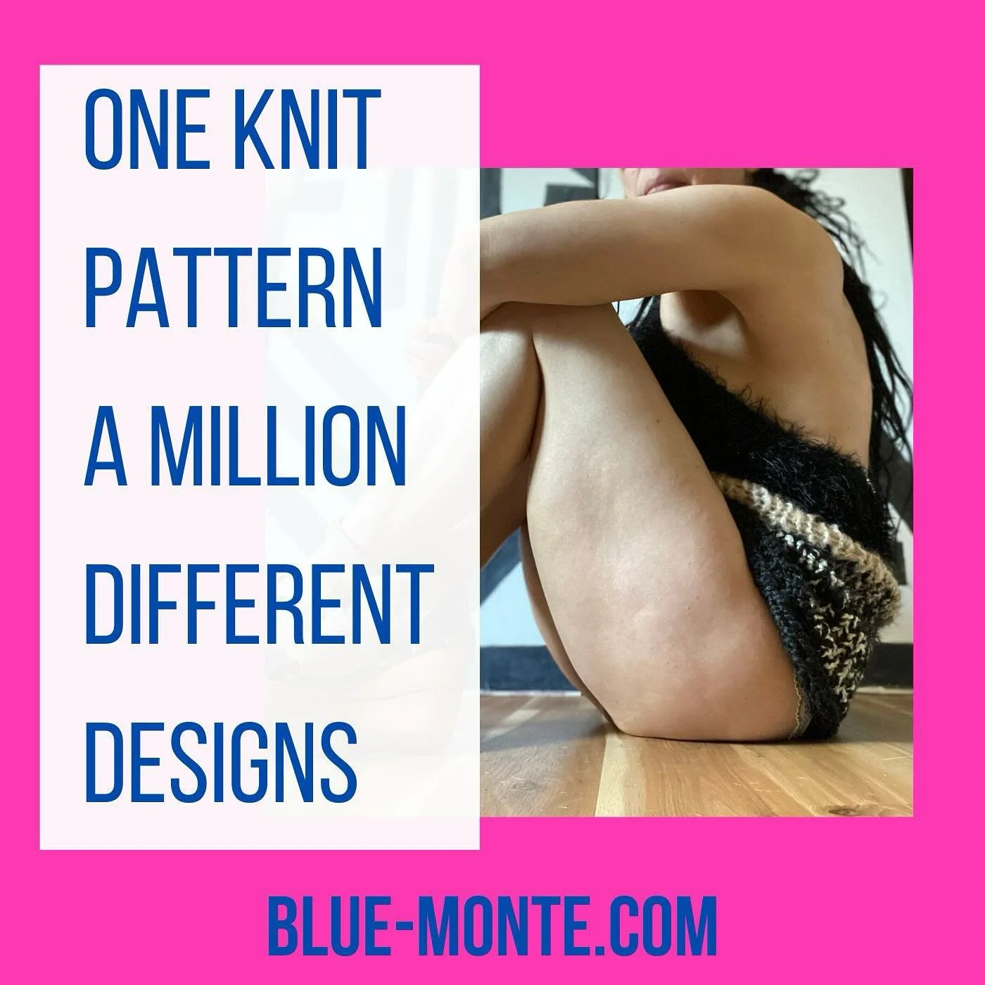 Welcome to the world of multi-strand knitting where you create your own textile!

The Iconic Halter Top Knit Pattern is beginner friendly and uses stash yarns.

Link in bio
