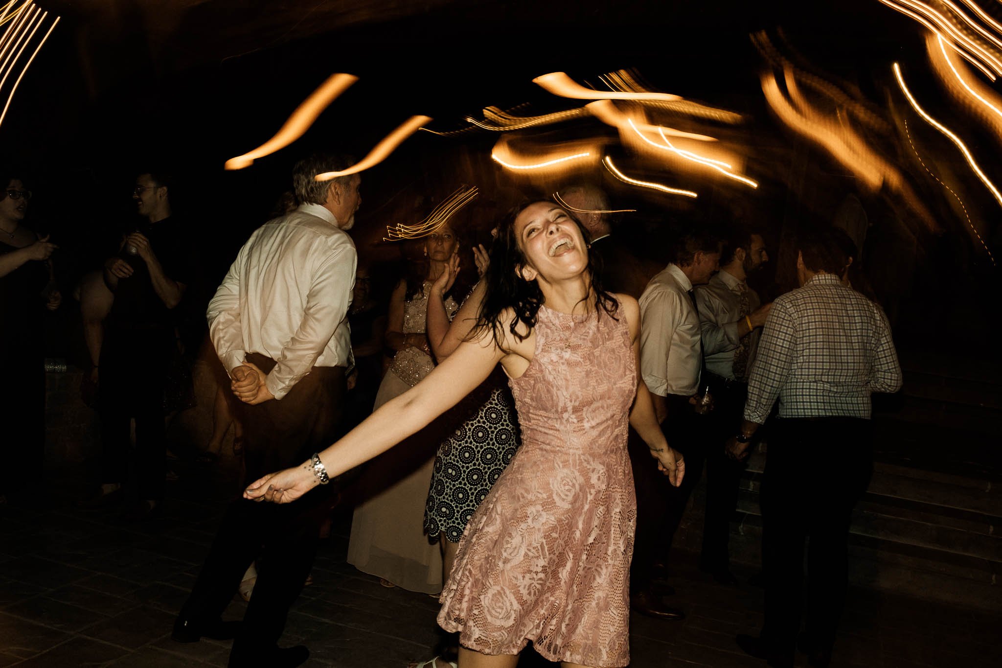 outdoor wedding dance floor