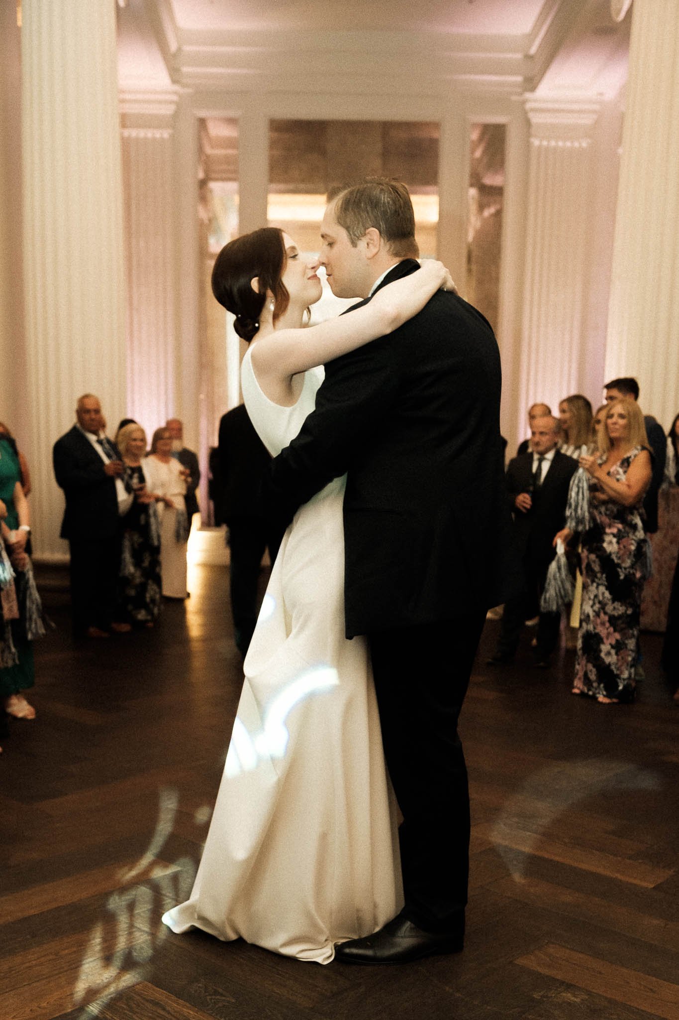  downtown pittsburgh wedding first dance 